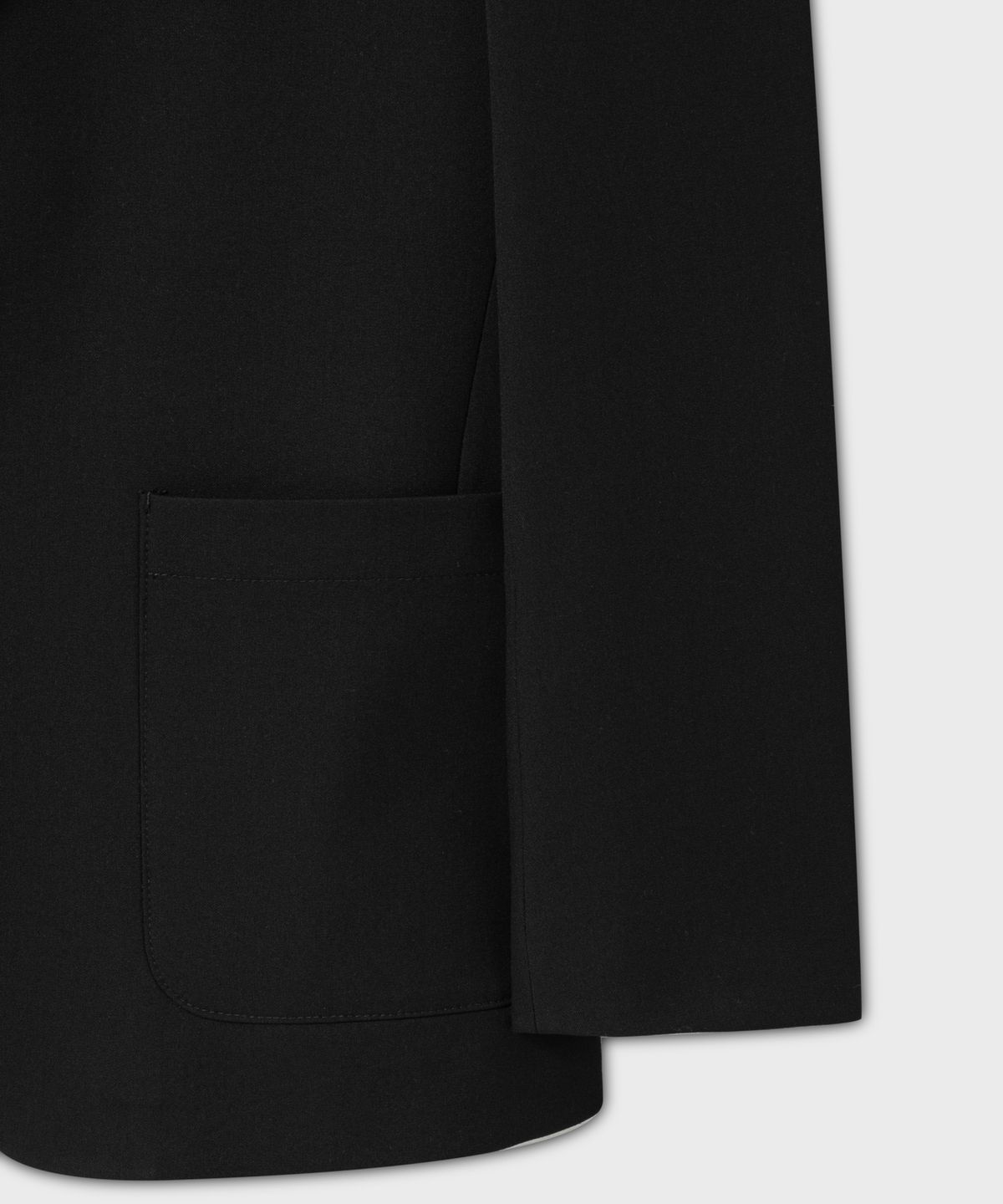 넌블랭크(NONBLANK) 스포츠 블레이저 자켓_BLACK