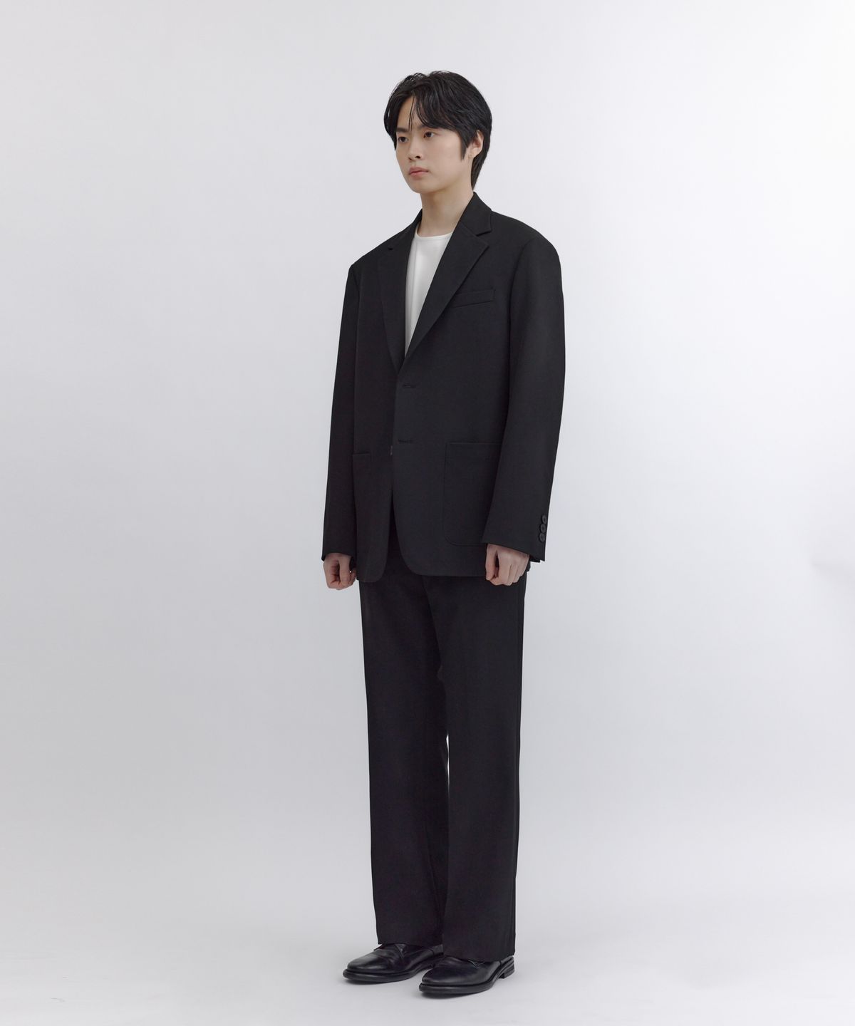 넌블랭크(NONBLANK) 스포츠 블레이저 자켓_BLACK