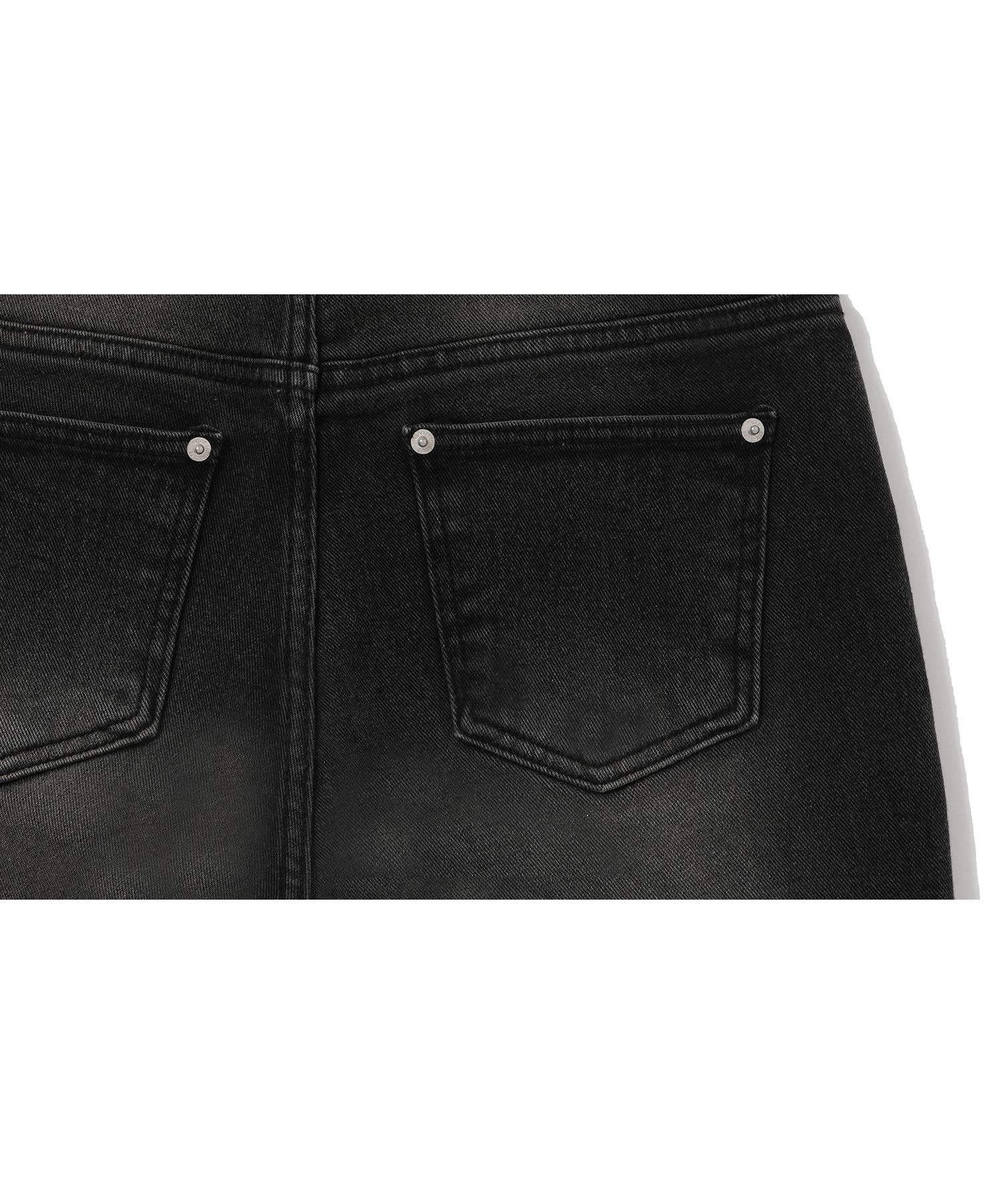 [WOOALONG]Western washed ブーツカット デニムパンツ★24SS★ MUSINSA公式 | WOOALONG Western washed boots-cut denim pants