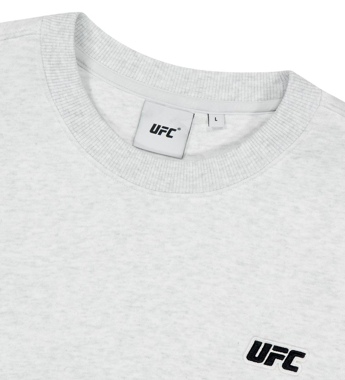유에프씨 스포츠(UFC SPORT) UFC 베이직 릴렉스핏 맨투맨 멜란지그레이 U2SWV1304M1