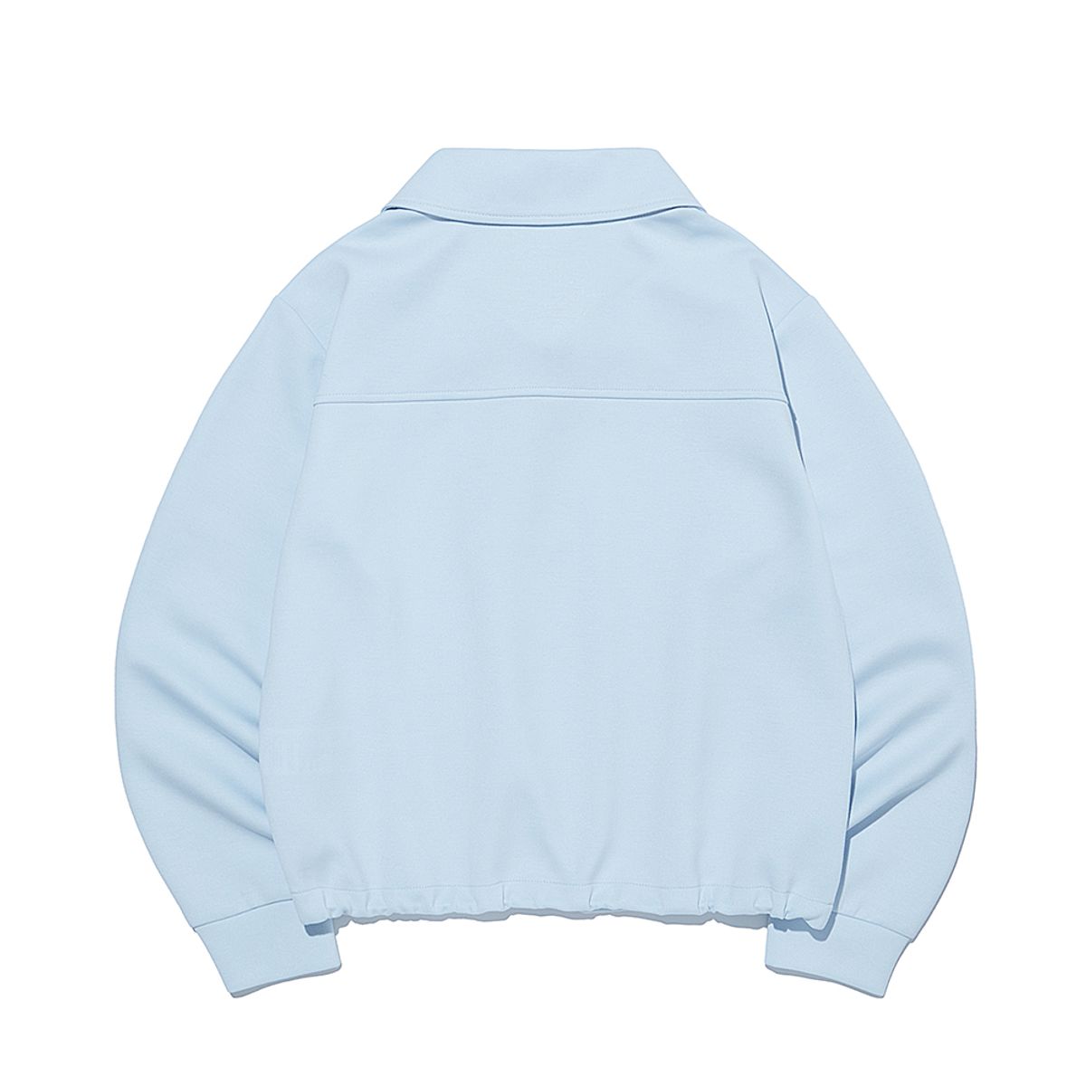 인터크루(INTERCREW) [24SS] 우먼스 호일 전사 반집업 S블루 ITY1TT53ASB