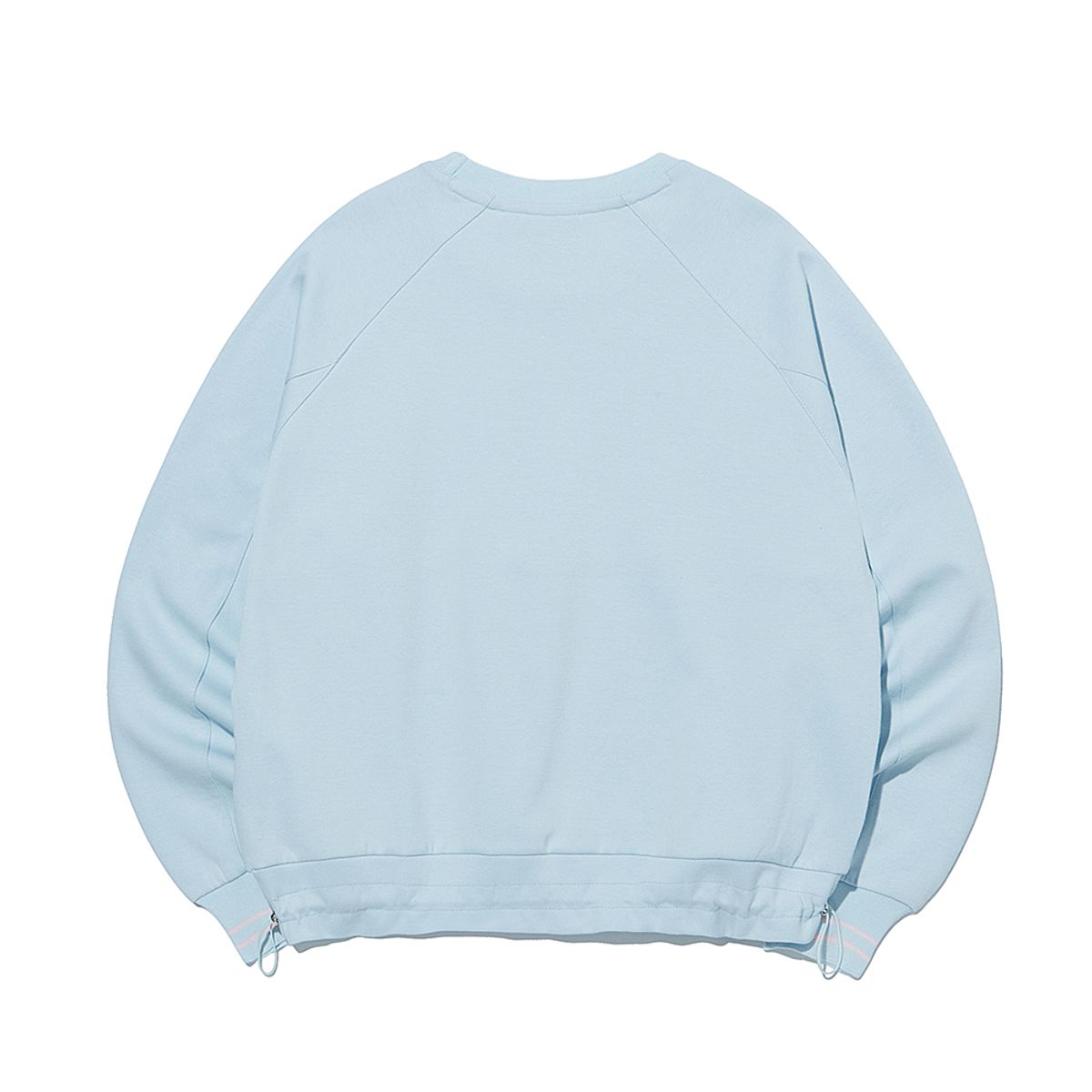 인터크루(INTERCREW) [24SS] 우먼스 로고 크롭 맨투맨 L블루 ITY1TM51ALB