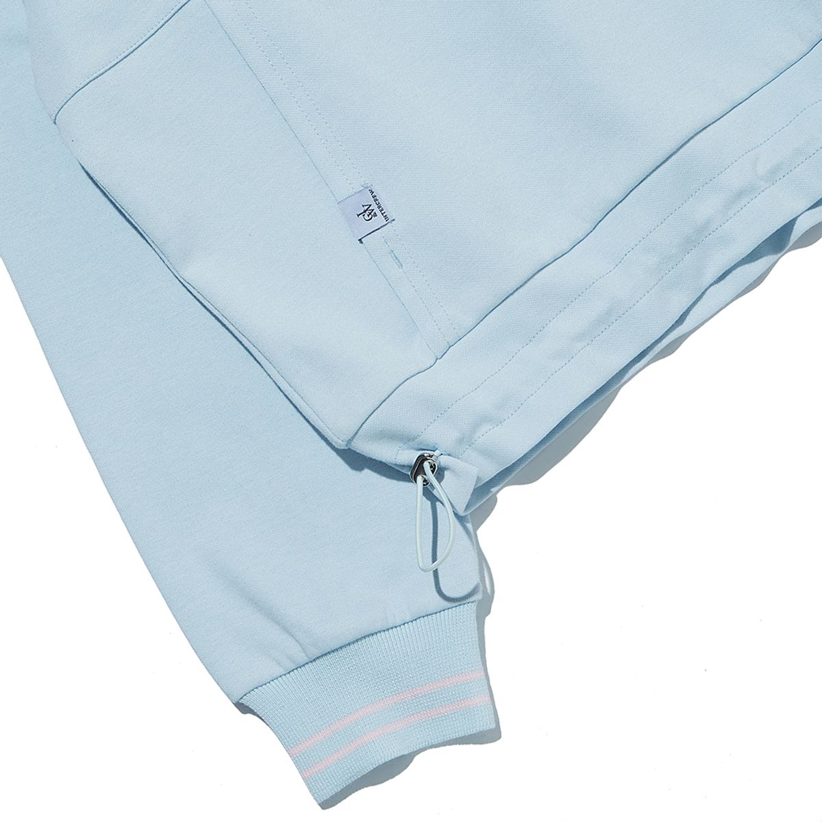 인터크루(INTERCREW) [24SS] 우먼스 로고 크롭 맨투맨 L블루 ITY1TM51ALB