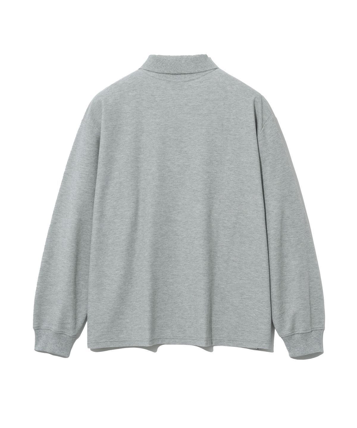 예일(YALE) OVERSIZED HERITAGE DAN QUICK DRY PIQUE POLO SHIRT GRAY
