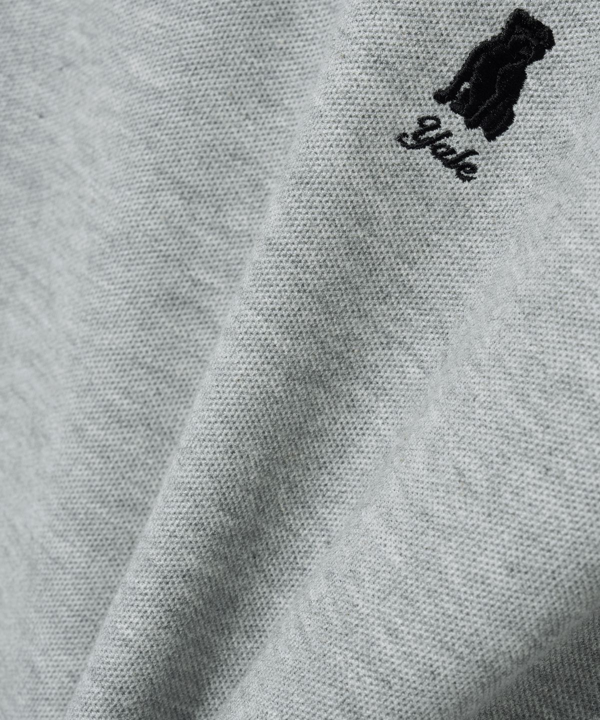 예일(YALE) OVERSIZED HERITAGE DAN QUICK DRY PIQUE POLO SHIRT GRAY