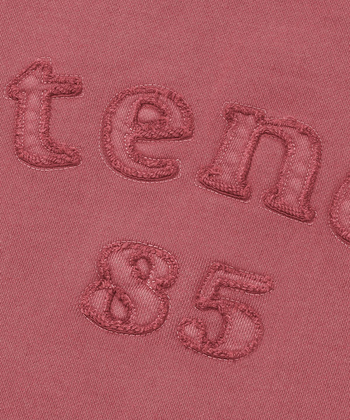 스탠즈(STENDS) [M~4XL] 피그먼트 아치 로고 크루넥_핑크