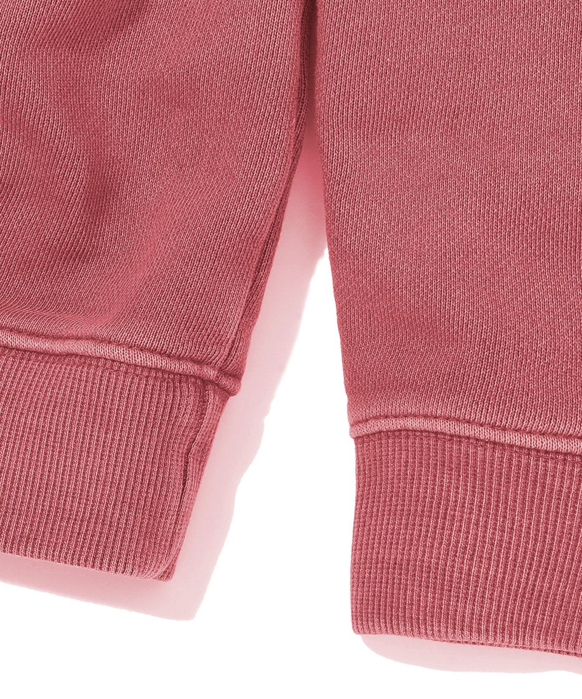 스탠즈(STENDS) [M~4XL] 피그먼트 아치 로고 크루넥_핑크
