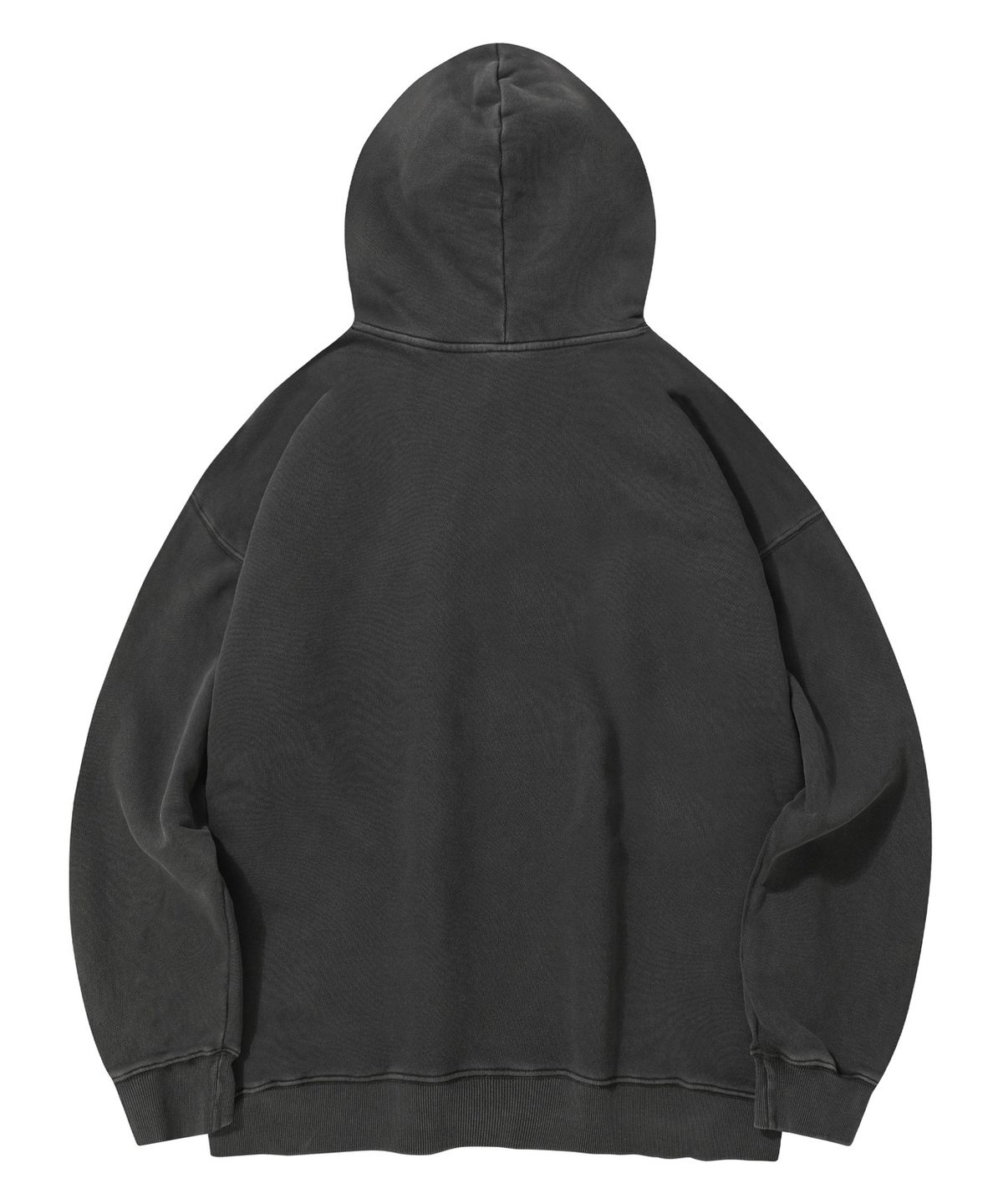 스탠즈(STENDS) [M~4XL] 피그먼트 아치 로고 후디_차콜