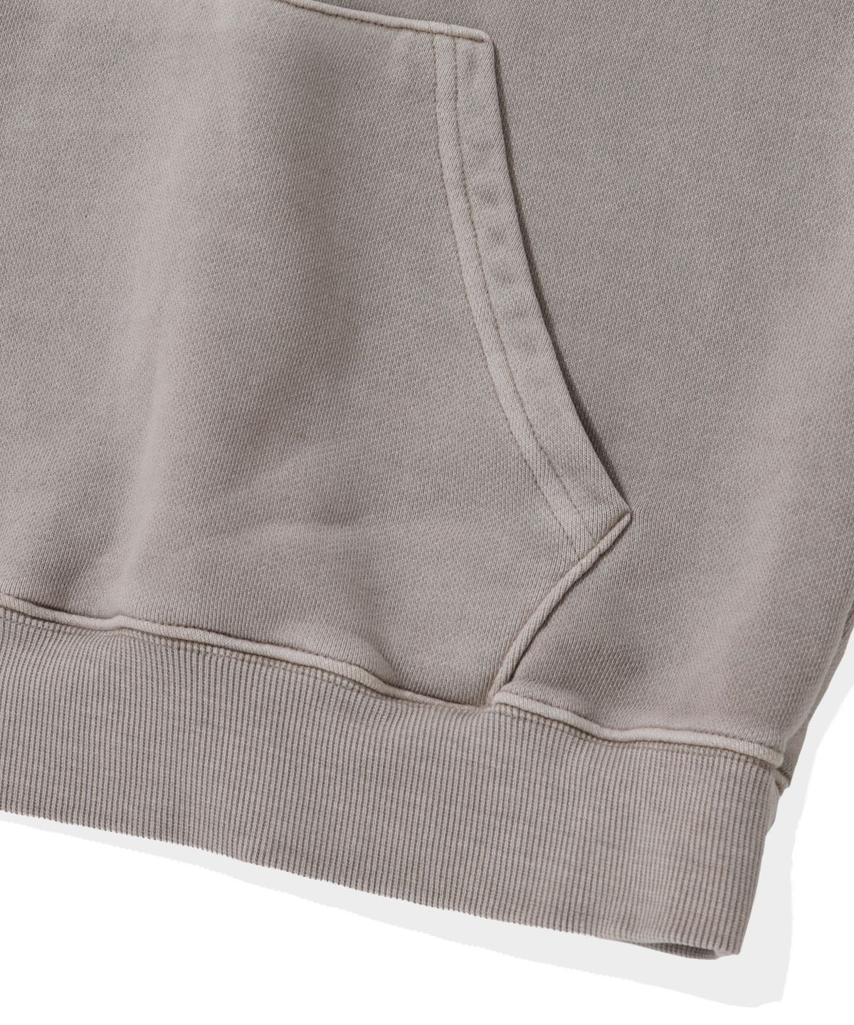 스탠즈(STENDS) [M~4XL] 피그먼트 아치 로고 후디_베이지