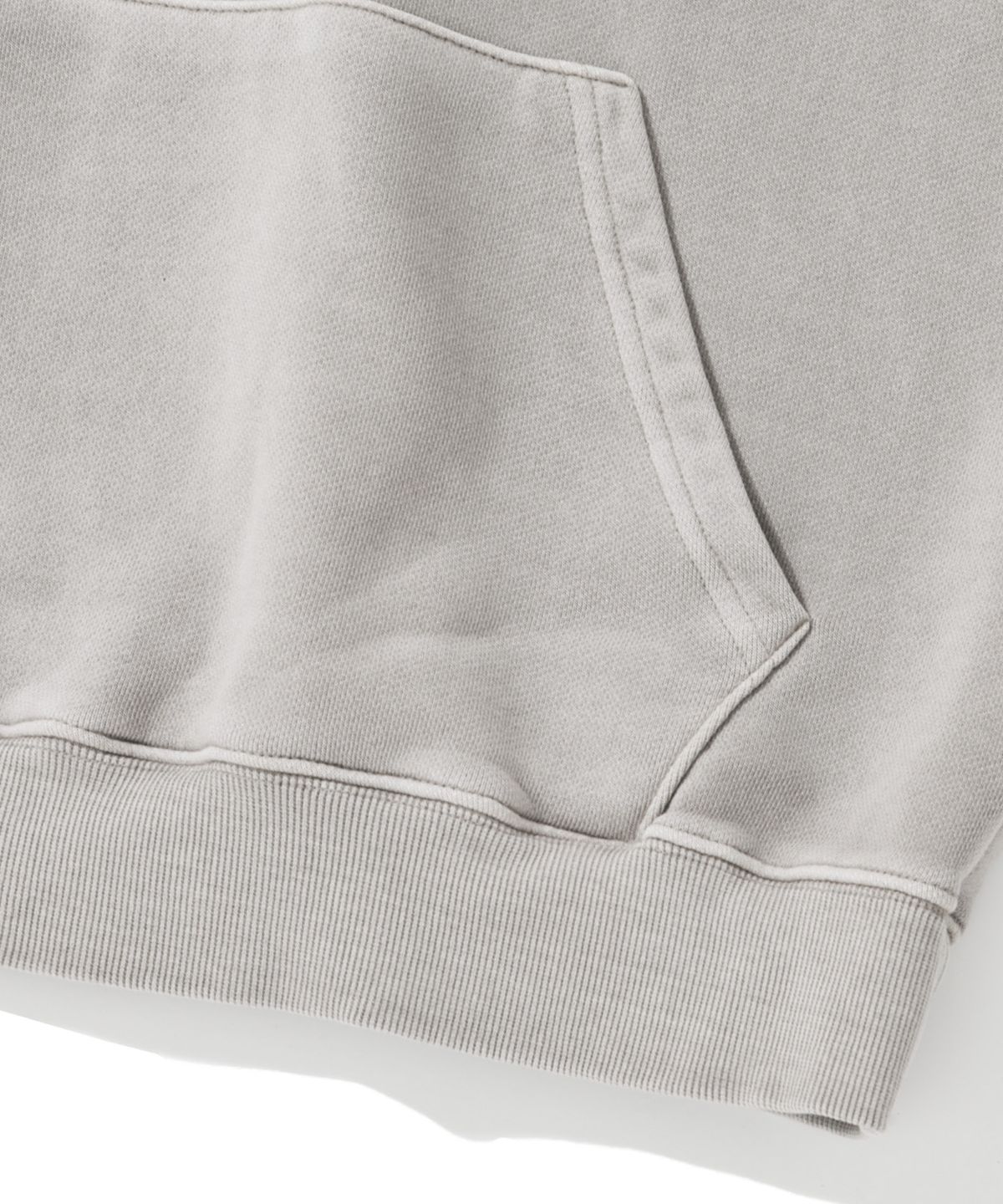 스탠즈(STENDS) [M~4XL] 피그먼트 아치 로고 후디_오트 베이지