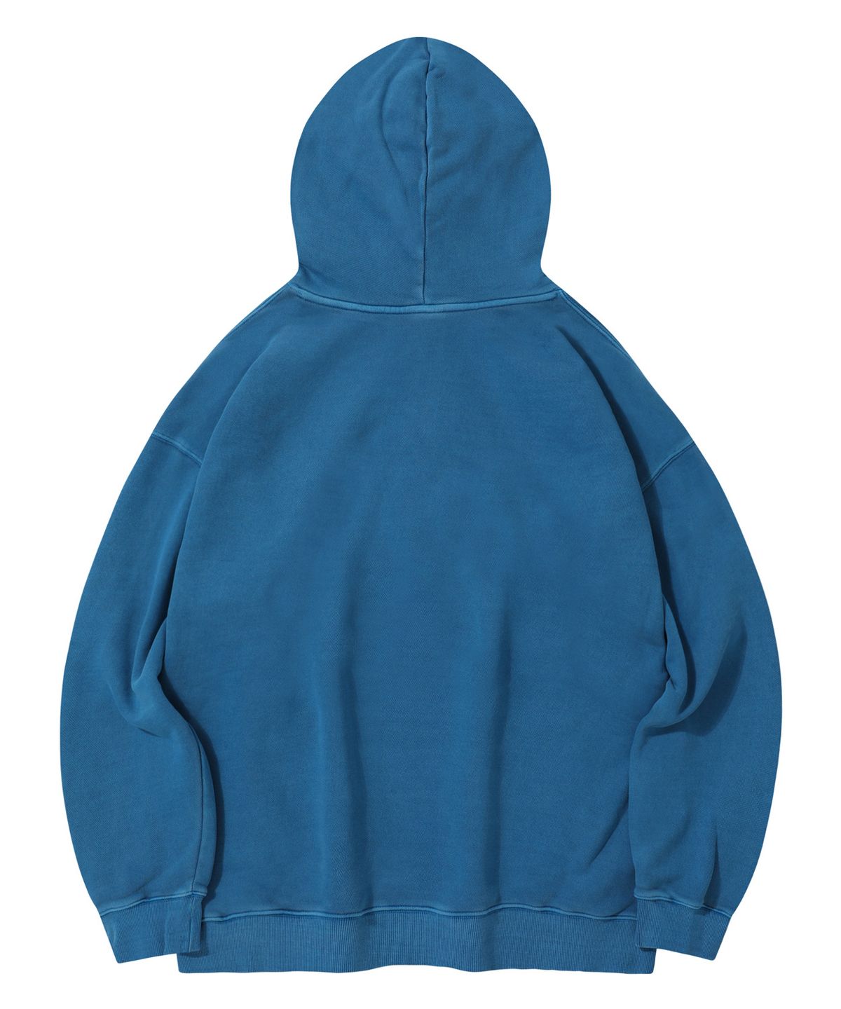스탠즈(STENDS) [M~4XL] 피그먼트 아치 로고 후디_블루