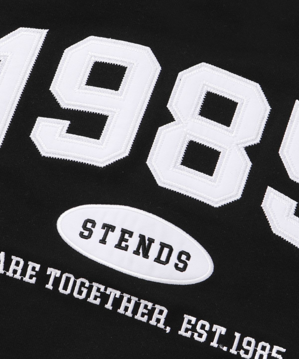 스탠즈(STENDS) [M~4XL] 오리지널 1985 크루넥_블랙