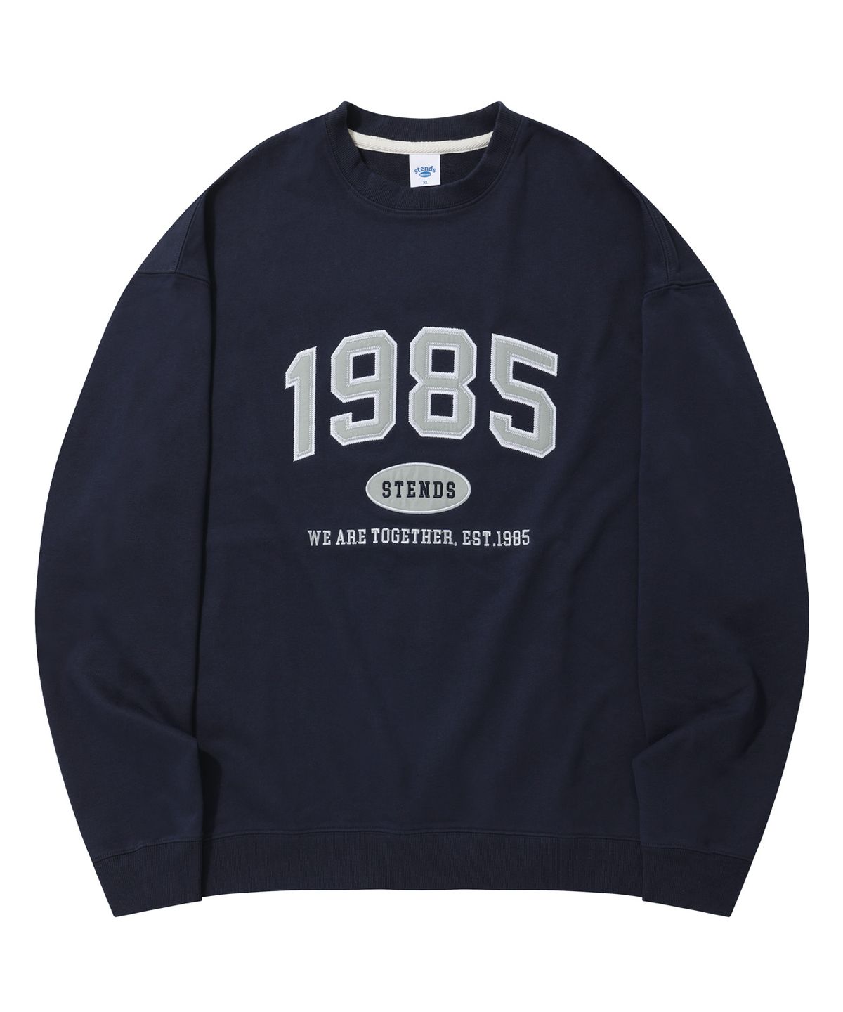 스탠즈(STENDS) [M~4XL] 오리지널 1985 크루넥_네이비