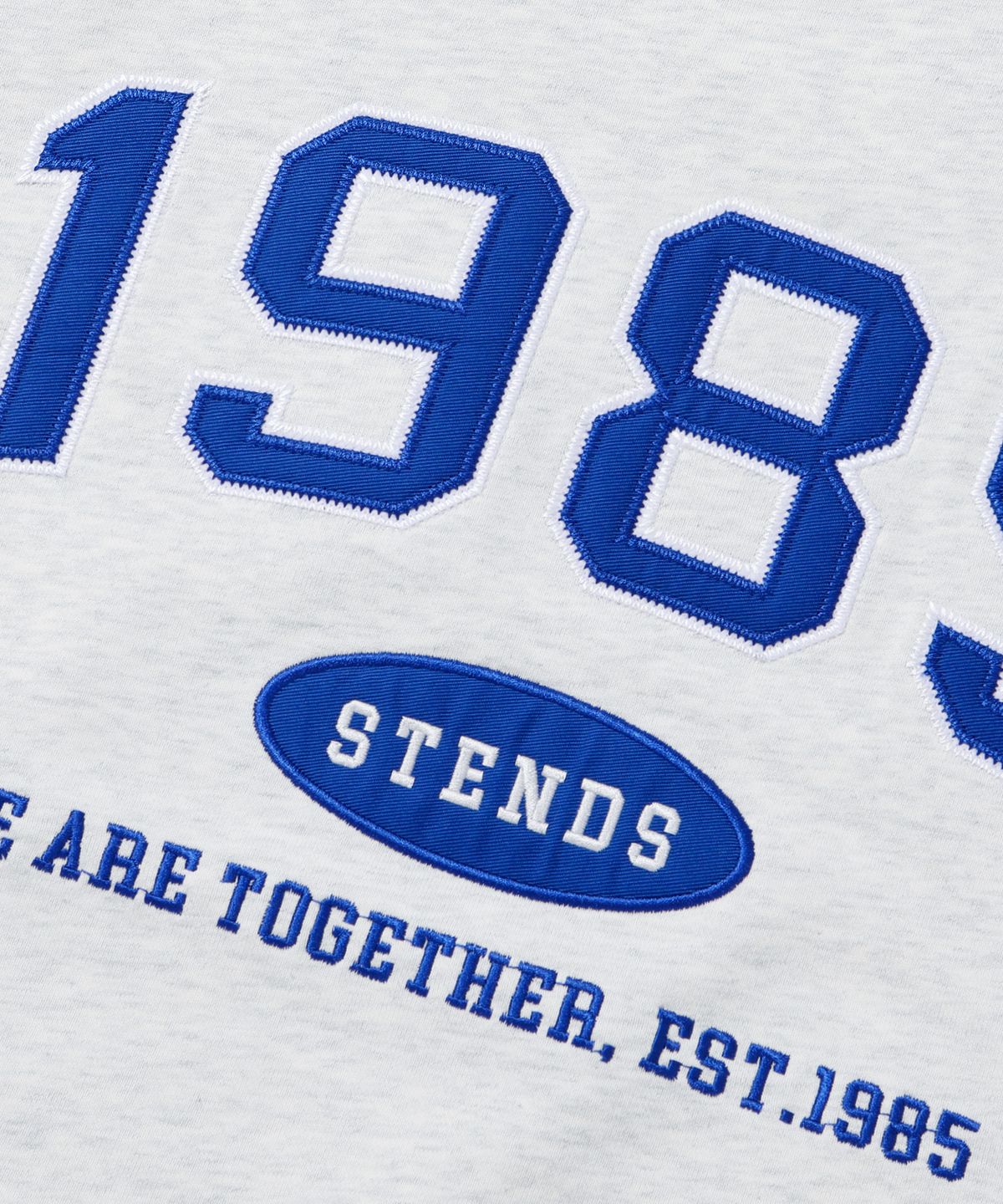 스탠즈(STENDS) [M~4XL] 오리지널 1985 크루넥_멜란지 그레이