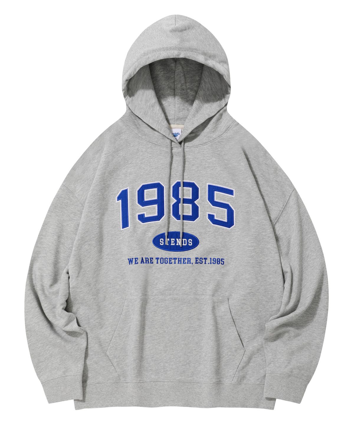 스탠즈(STENDS) [M~4XL] 오리지널 1985 후디_그레이-블루