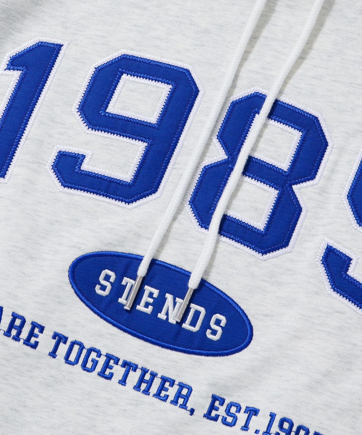 스탠즈(STENDS) [M~4XL] 오리지널 1985 후디_멜란지 그레이