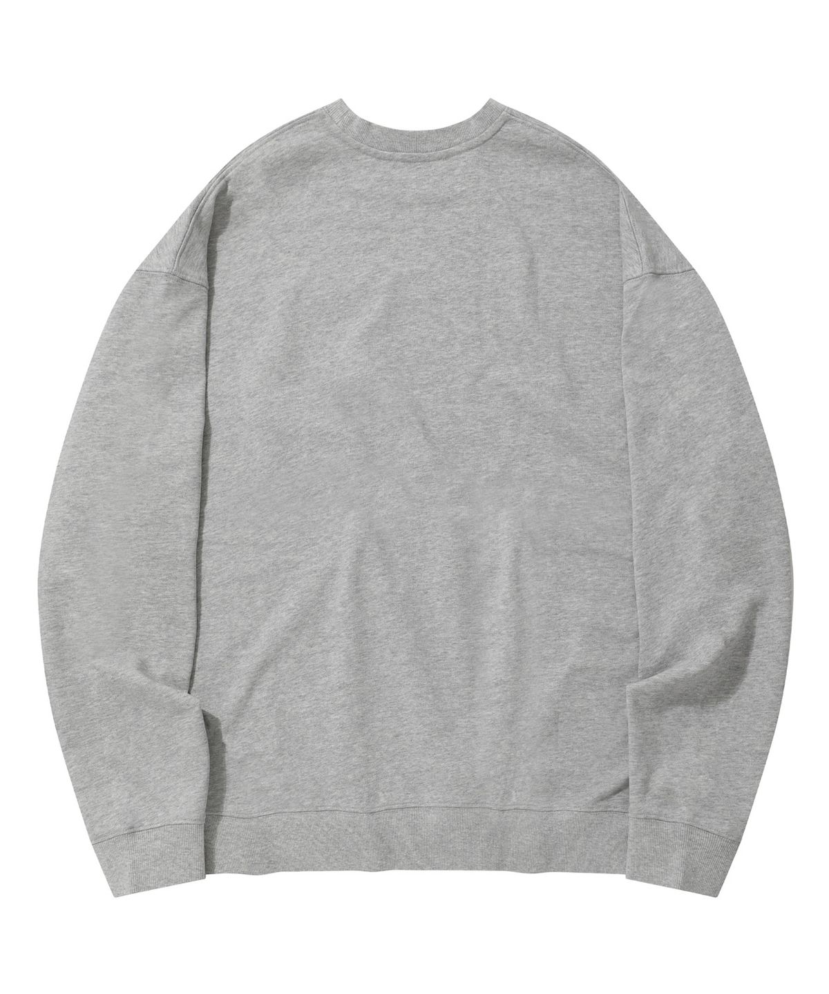 스탠즈(STENDS) [M~4XL] 오리지널 스트로크 로고 크루넥_그레이