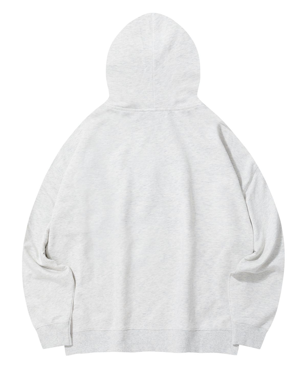 스탠즈(STENDS) [M~4XL] 오리지널 스트로크 로고 후디_멜란지 그레이