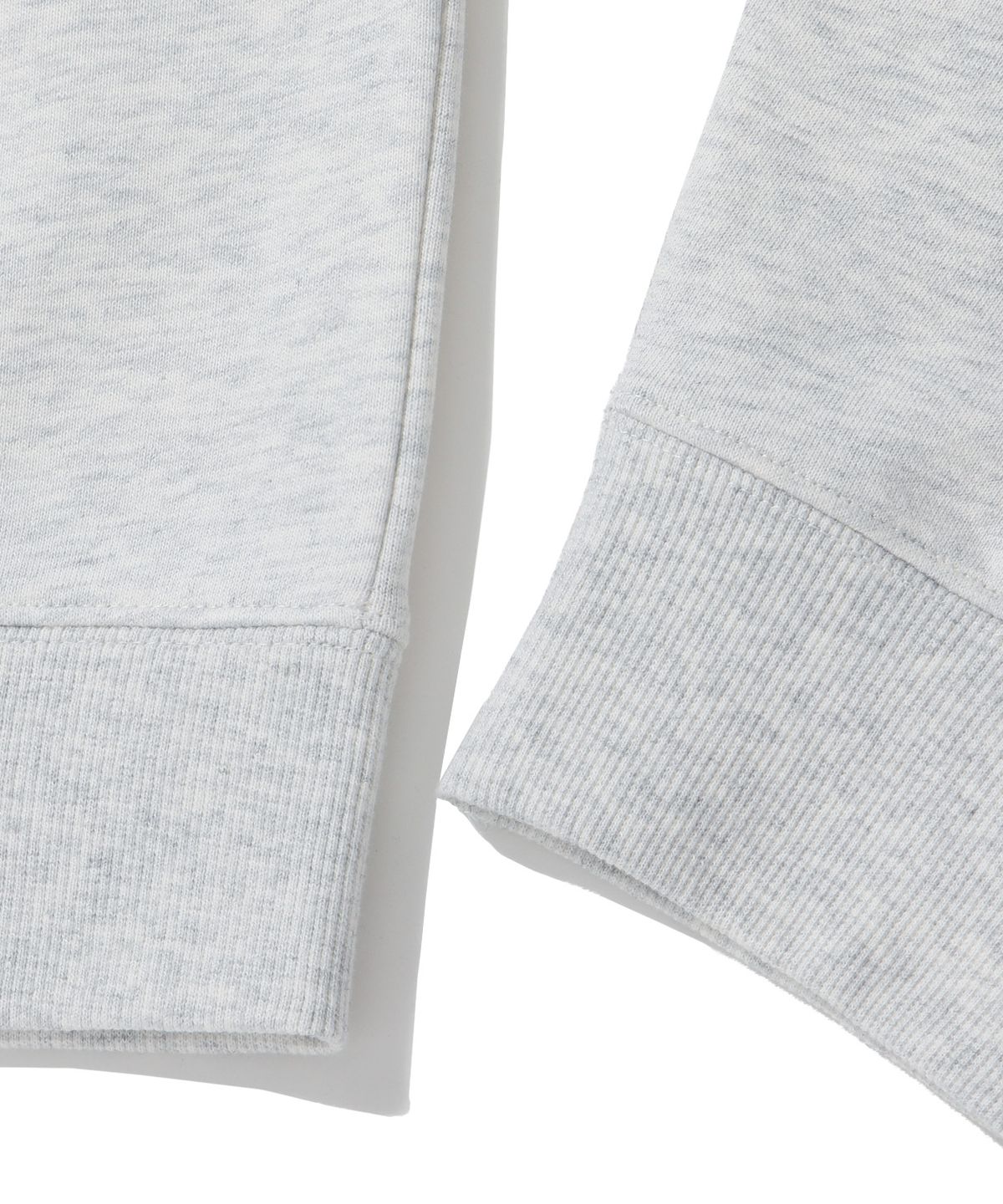 스탠즈(STENDS) [M~4XL] 오리지널 스트로크 로고 후디_멜란지 그레이