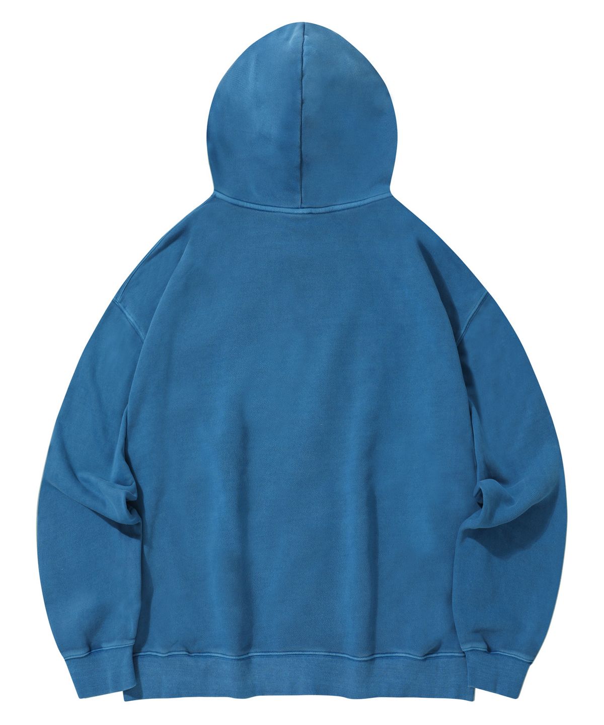스탠즈(STENDS) [M~4XL] 피그먼트 아치 로고 후드 집업_블루