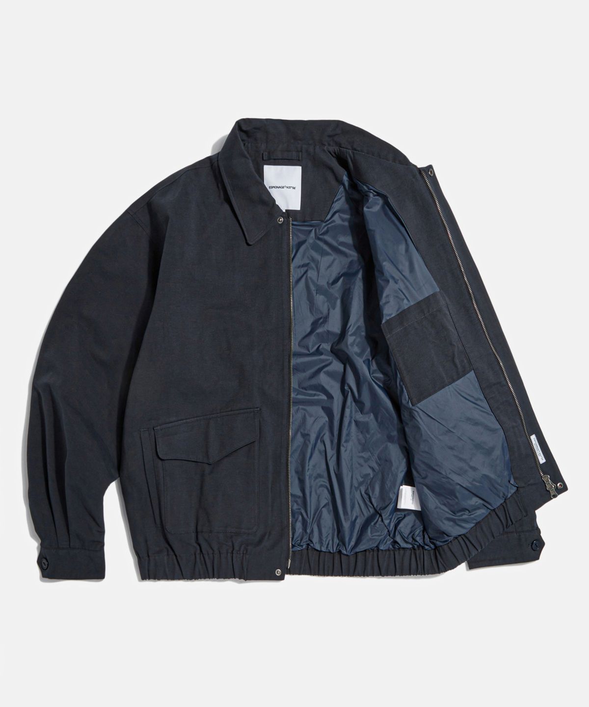 에스피오나지(ESPIONAGE) Flight Bomber Jacket Navy