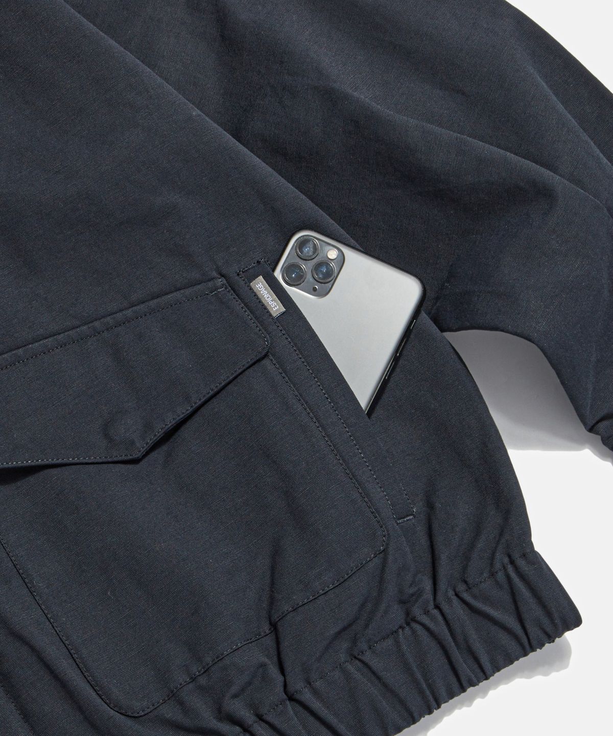 에스피오나지(ESPIONAGE) Flight Bomber Jacket Navy