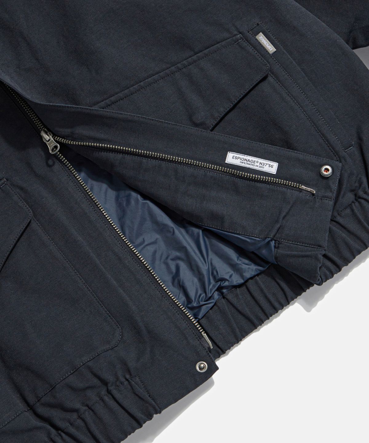 에스피오나지(ESPIONAGE) Flight Bomber Jacket Navy