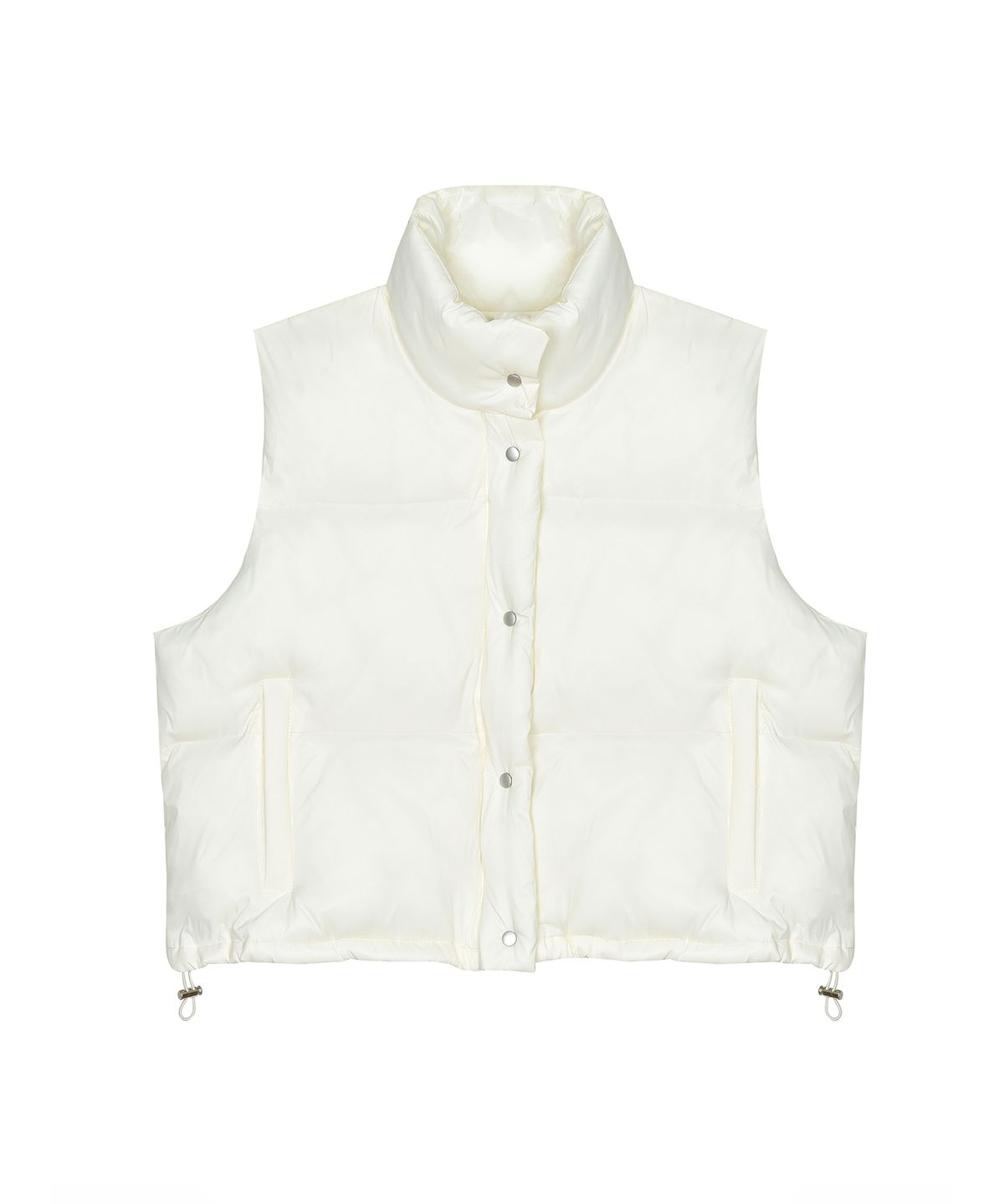 닉앤니콜(NICK&NICOLE) NICOLE SIGNATURE PADDING VEST_CREAM