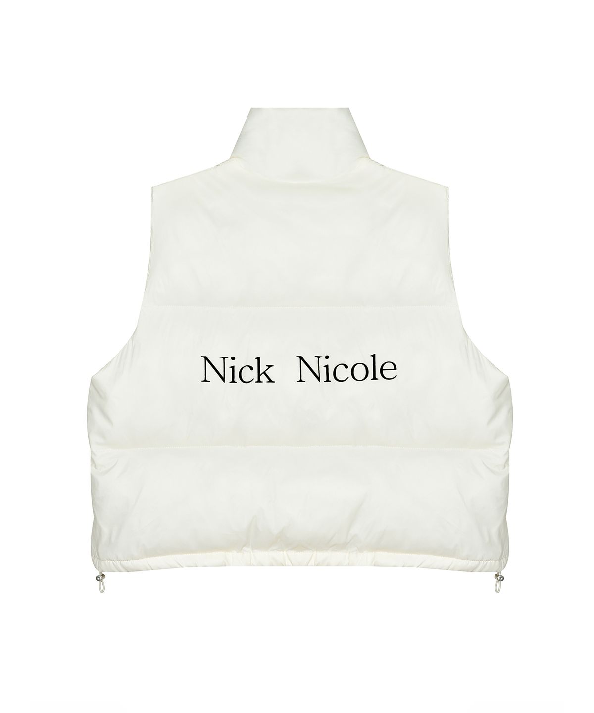 닉앤니콜(NICK&NICOLE) NICOLE SIGNATURE PADDING VEST_CREAM
