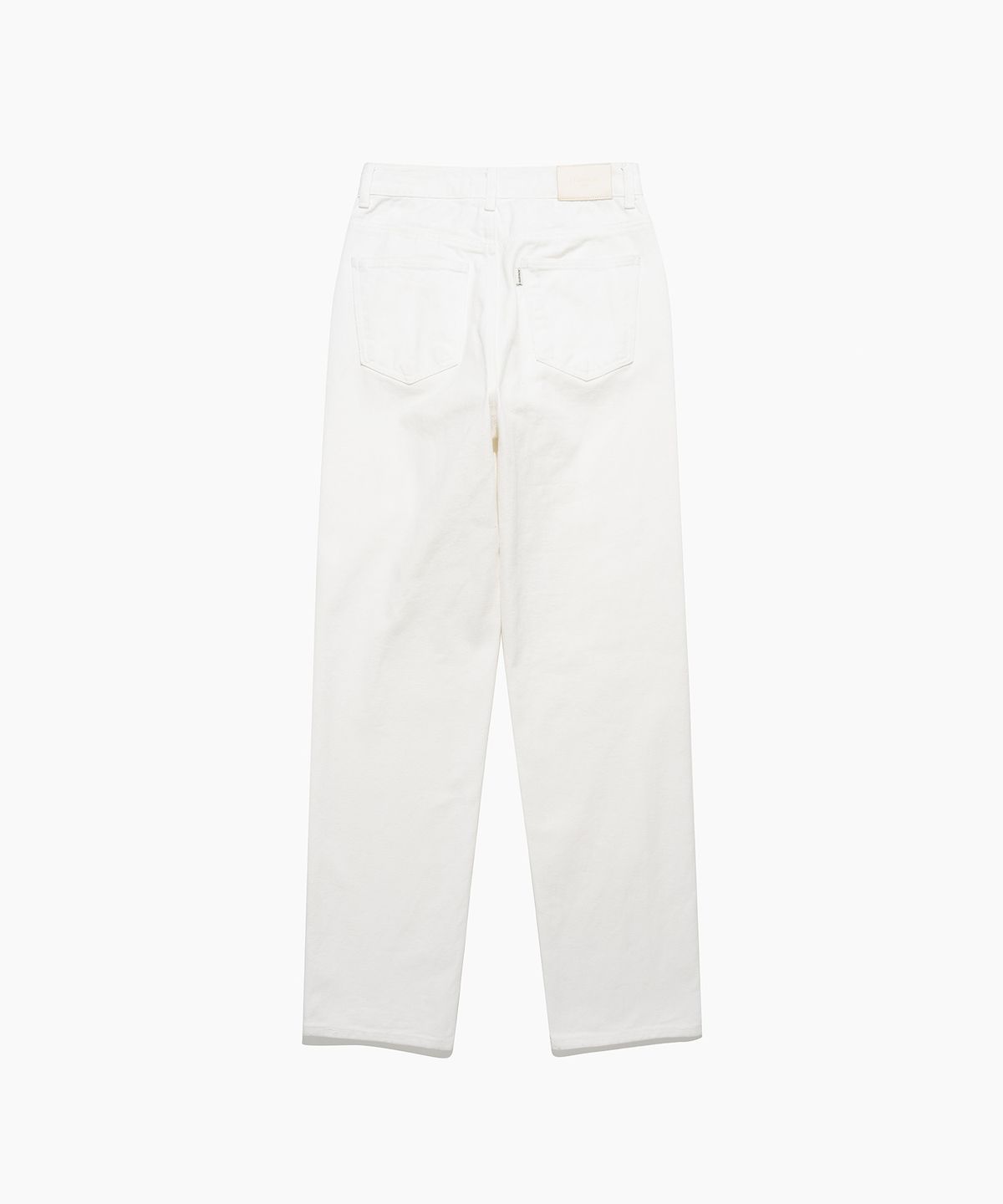 튜드먼트(TTUDEMENT) WASHING DENIM PANTS WHITE