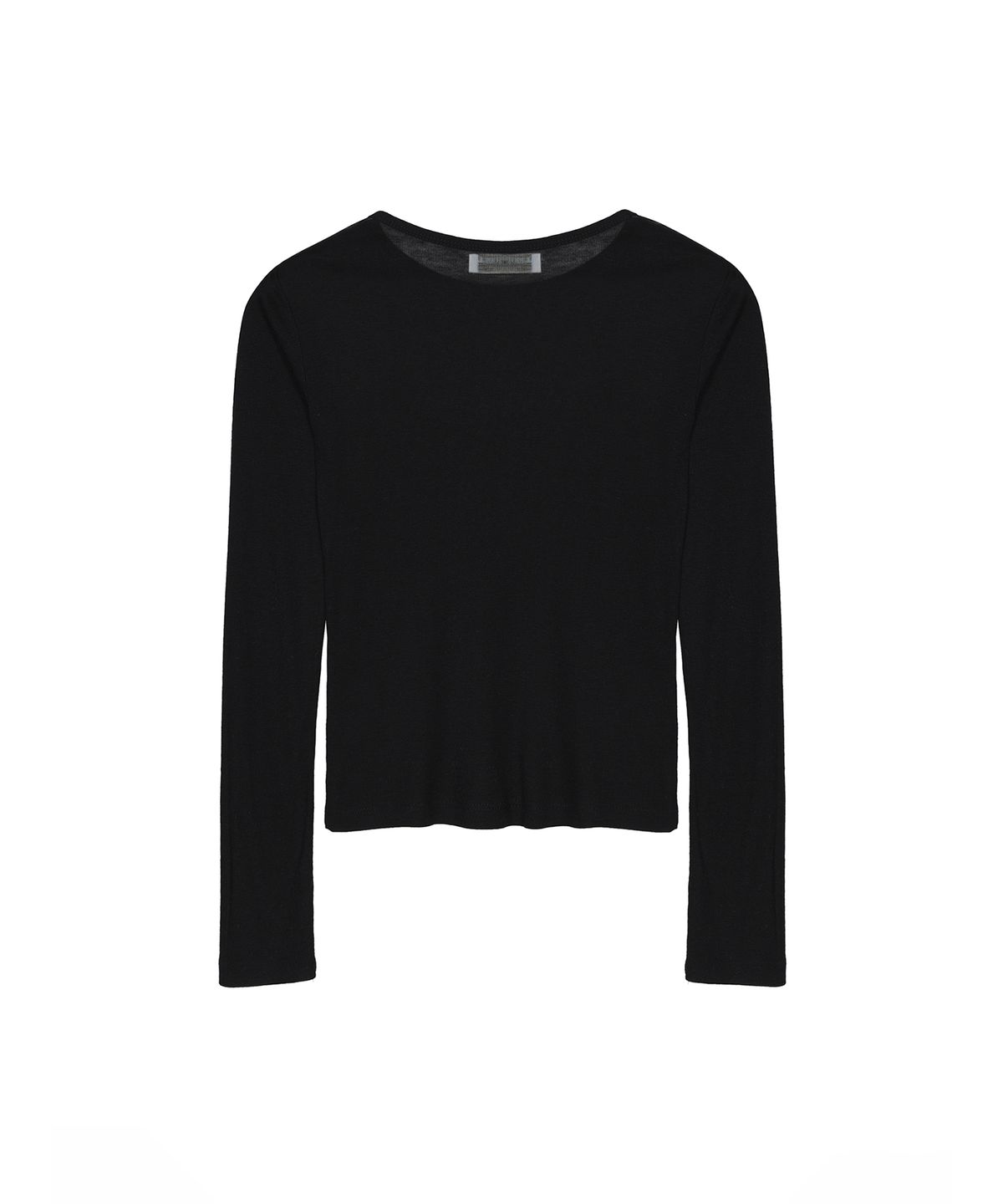 닉앤니콜(NICK&NICOLE) [ESSENTIAL] WOOL TENCEL TEE_BLACK