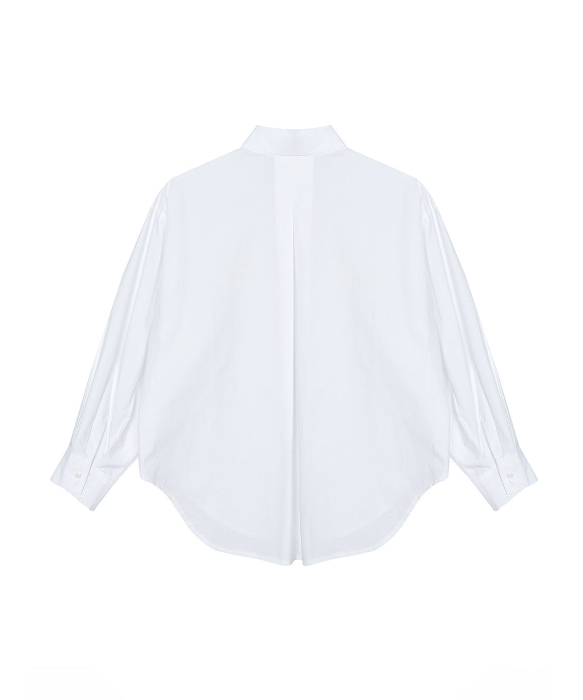 닉앤니콜(NICK&NICOLE) OVERFIT PAPER COTTON BUTTERFLY SHIRT_IVORY