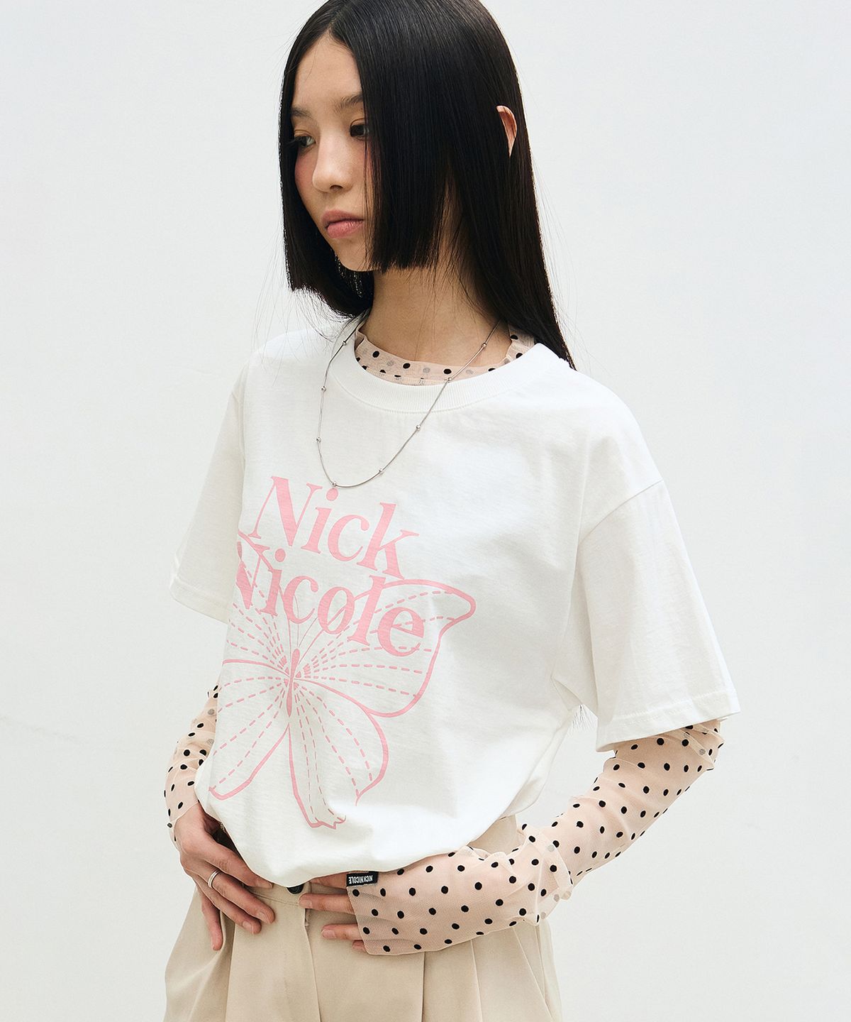 닉앤니콜(NICK&NICOLE) BIG BUTTERFLY SLEEVE TOP_16 COLOR
