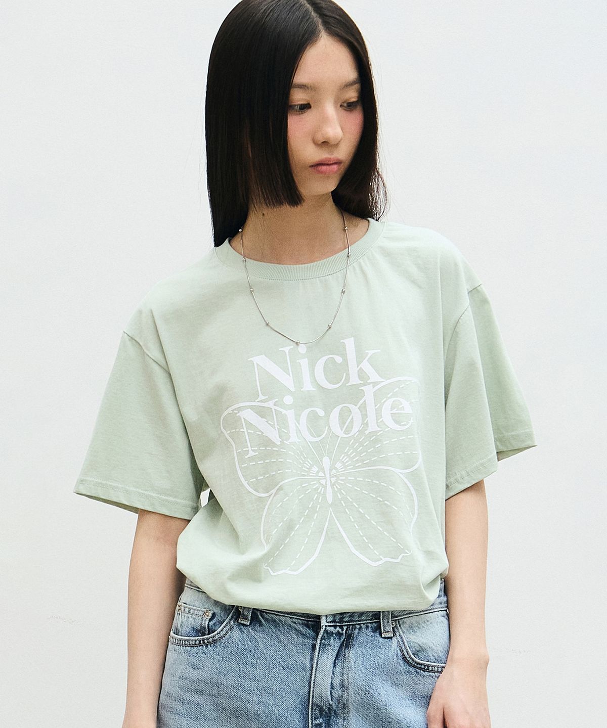 닉앤니콜(NICK&NICOLE) BIG BUTTERFLY SLEEVE TOP_16 COLOR