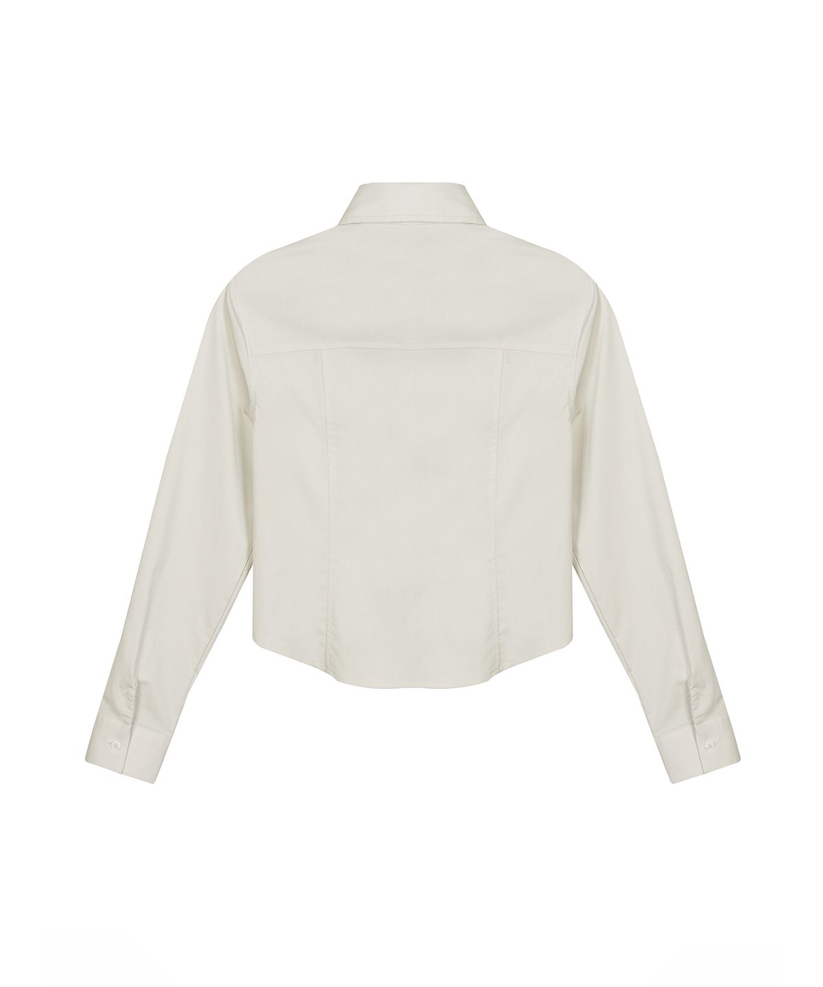 닉앤니콜(NICK&NICOLE) MINIMAL PINTUCK WRINKLE FREE SHIRT_BEIGE
