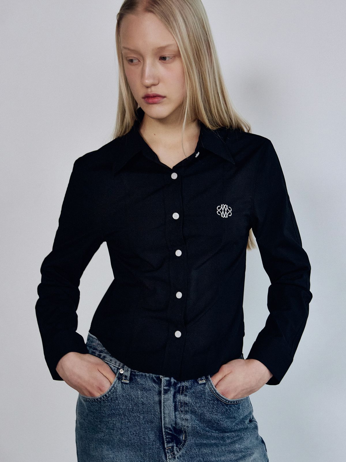 닉앤니콜(NICK&NICOLE) MINIMAL PINTUCK WRINKLE FREE SHIRT_5 COLOR