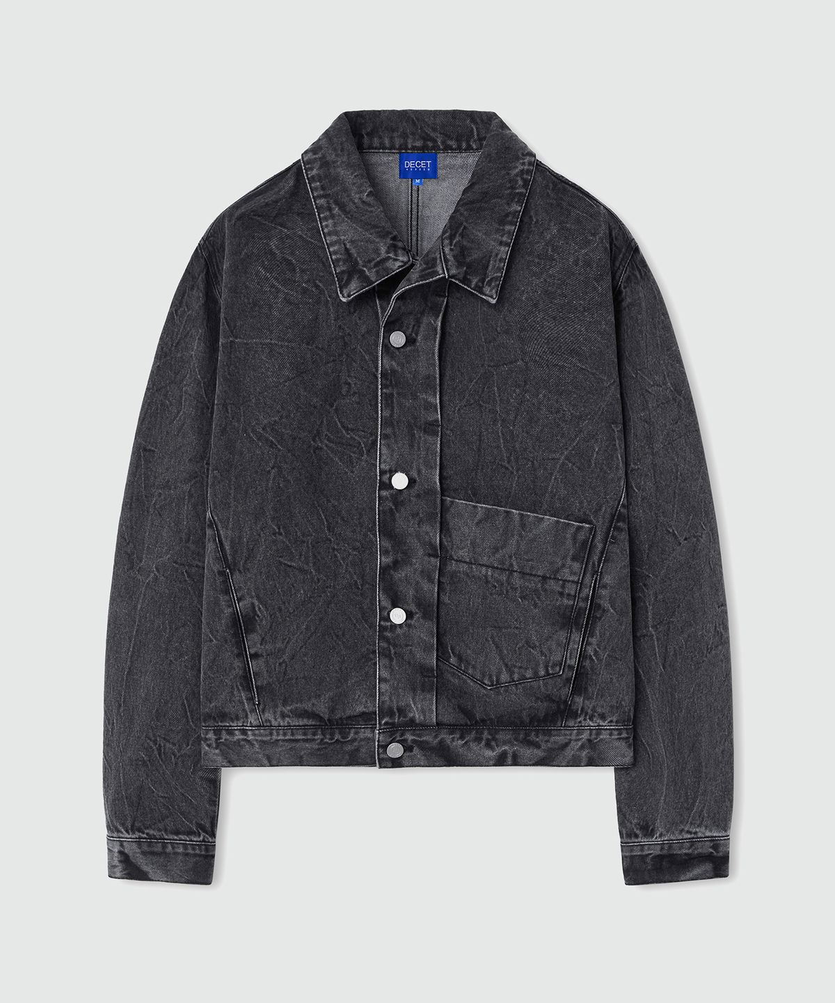 데케트(DECET) Dawn Denim Jacket DCJK001Black