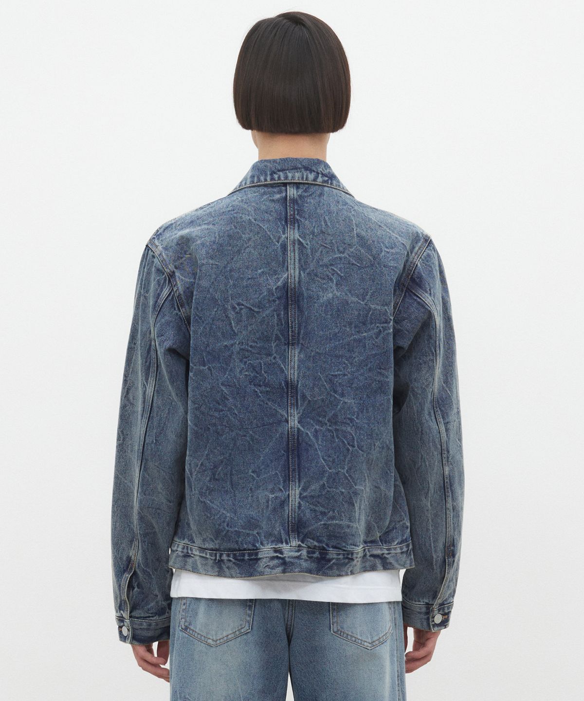 데케트(DECET) Dawn Denim Jacket DCJK001Blue