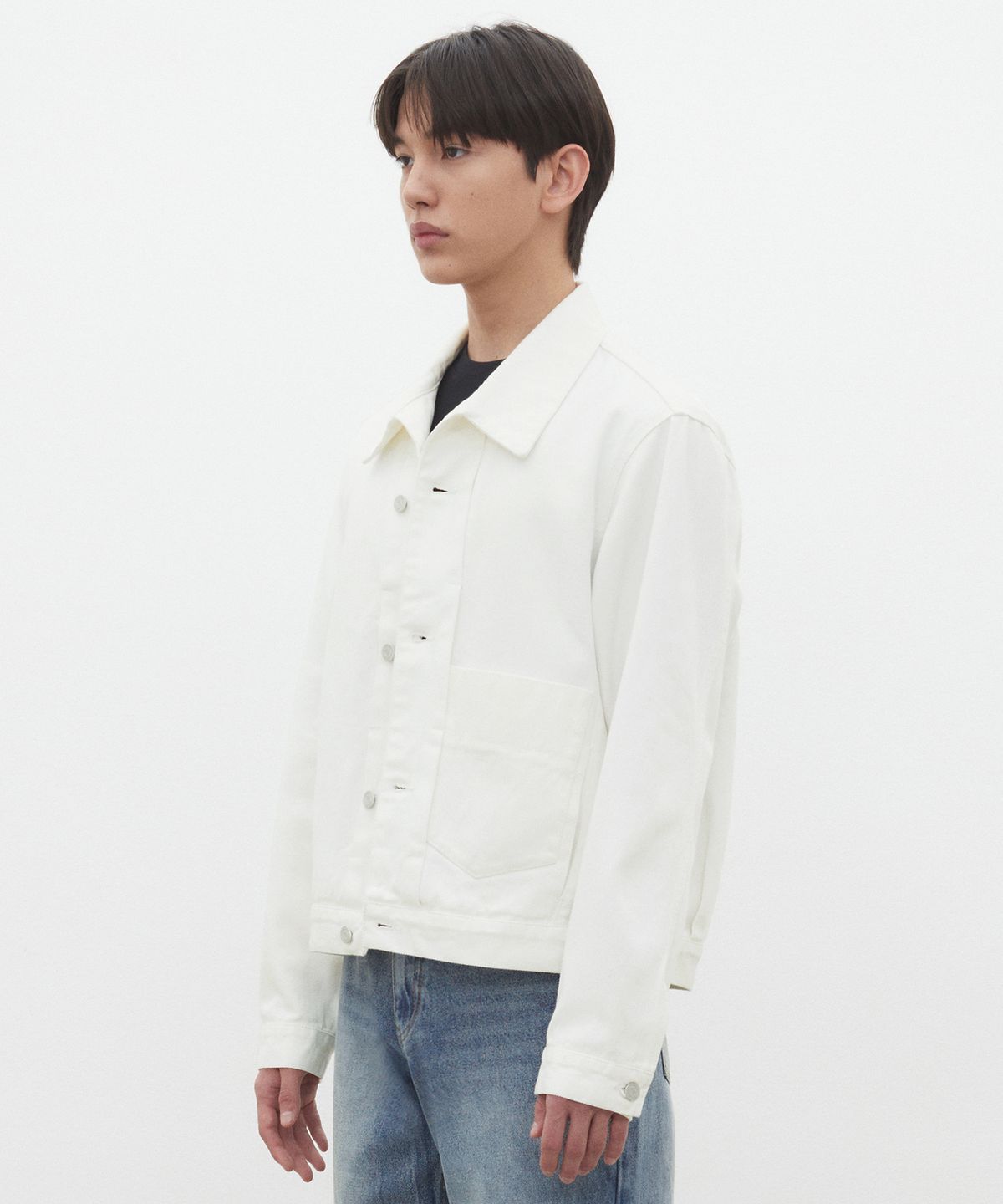 데케트(DECET) Dawn Denim Jacket DCJK001Ivory
