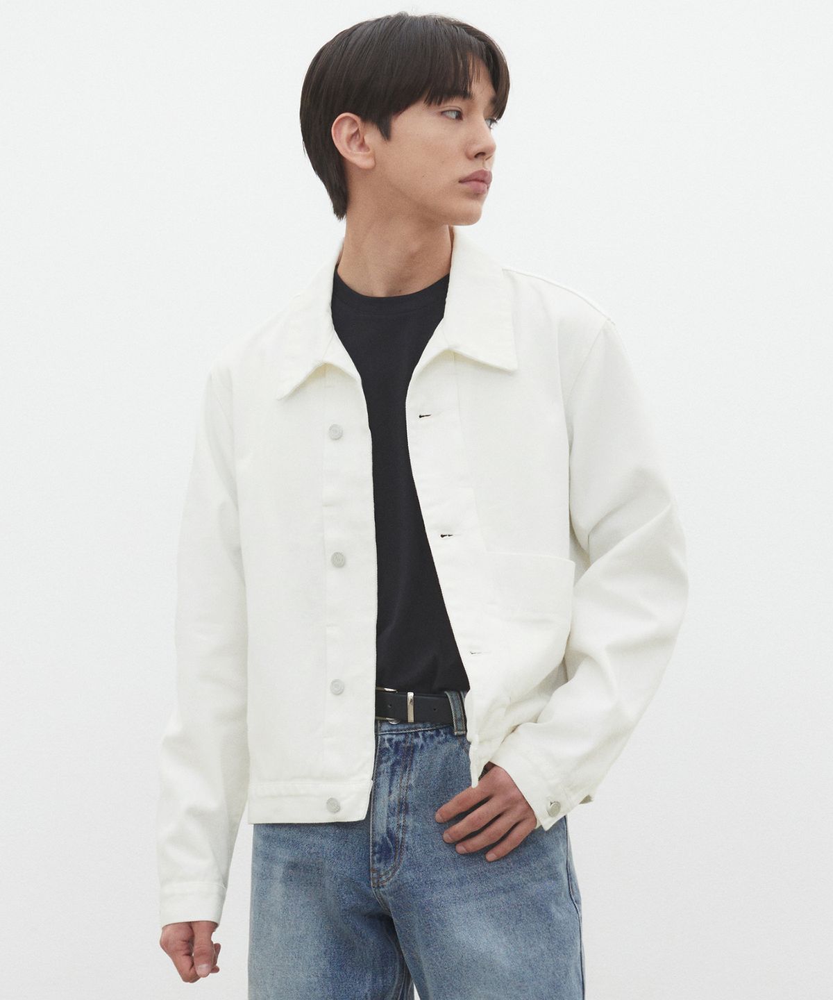데케트(DECET) Dawn Denim Jacket DCJK001Ivory