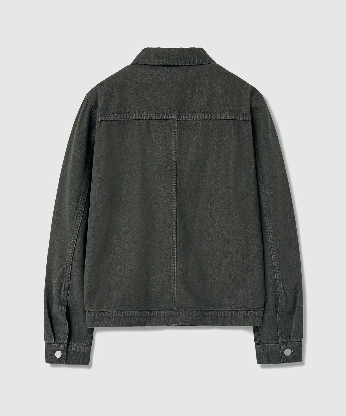 데케트(DECET) Denim Zip Jacket DCJK002DKhaki