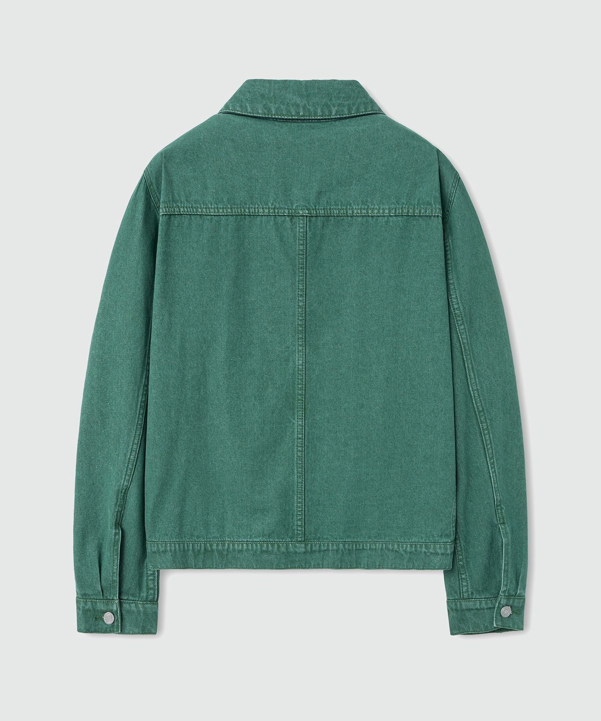 데케트(DECET) Denim Zip Jacket DCJK002Green