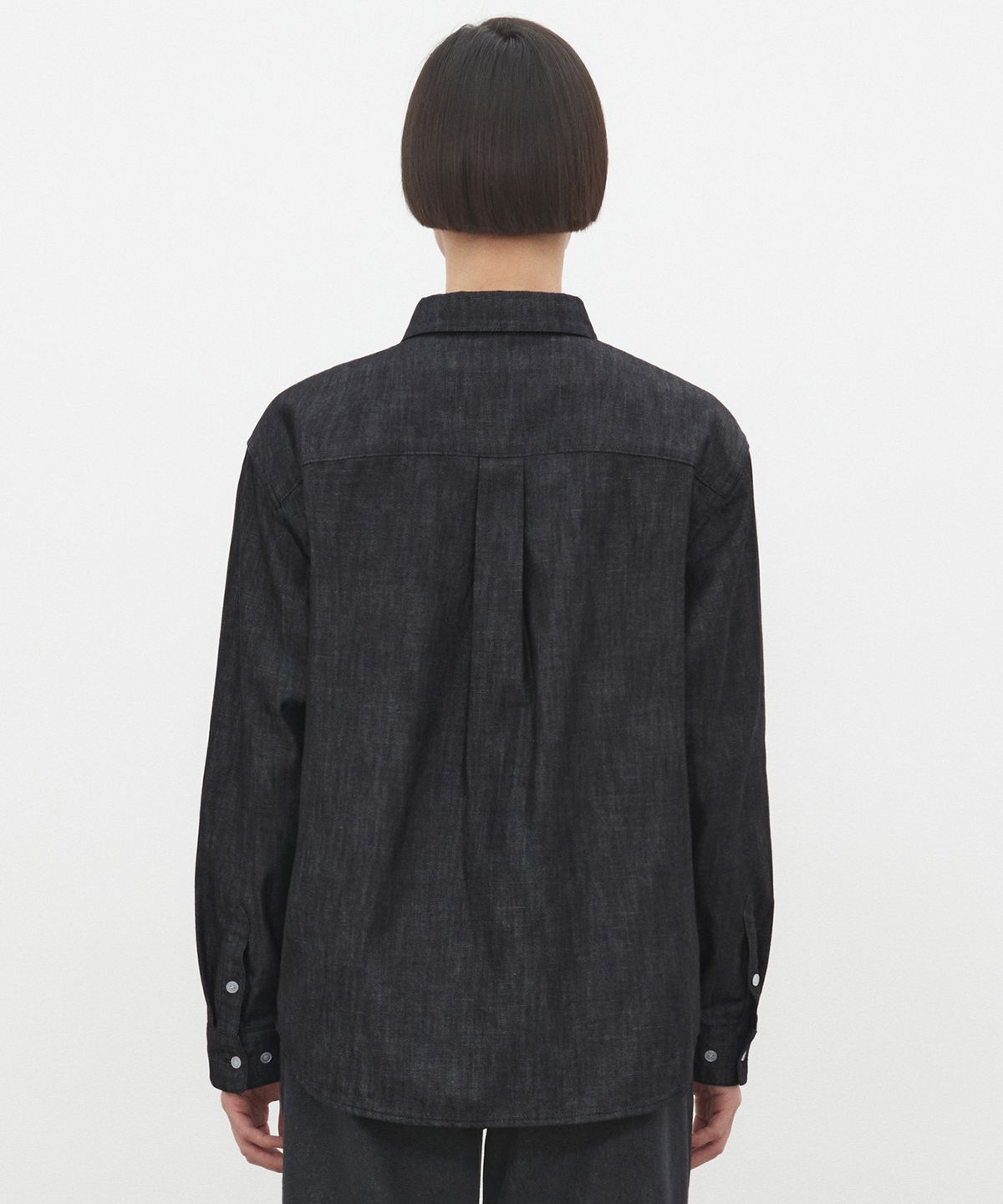데케트(DECET) Denim Shirts DCSH001Black