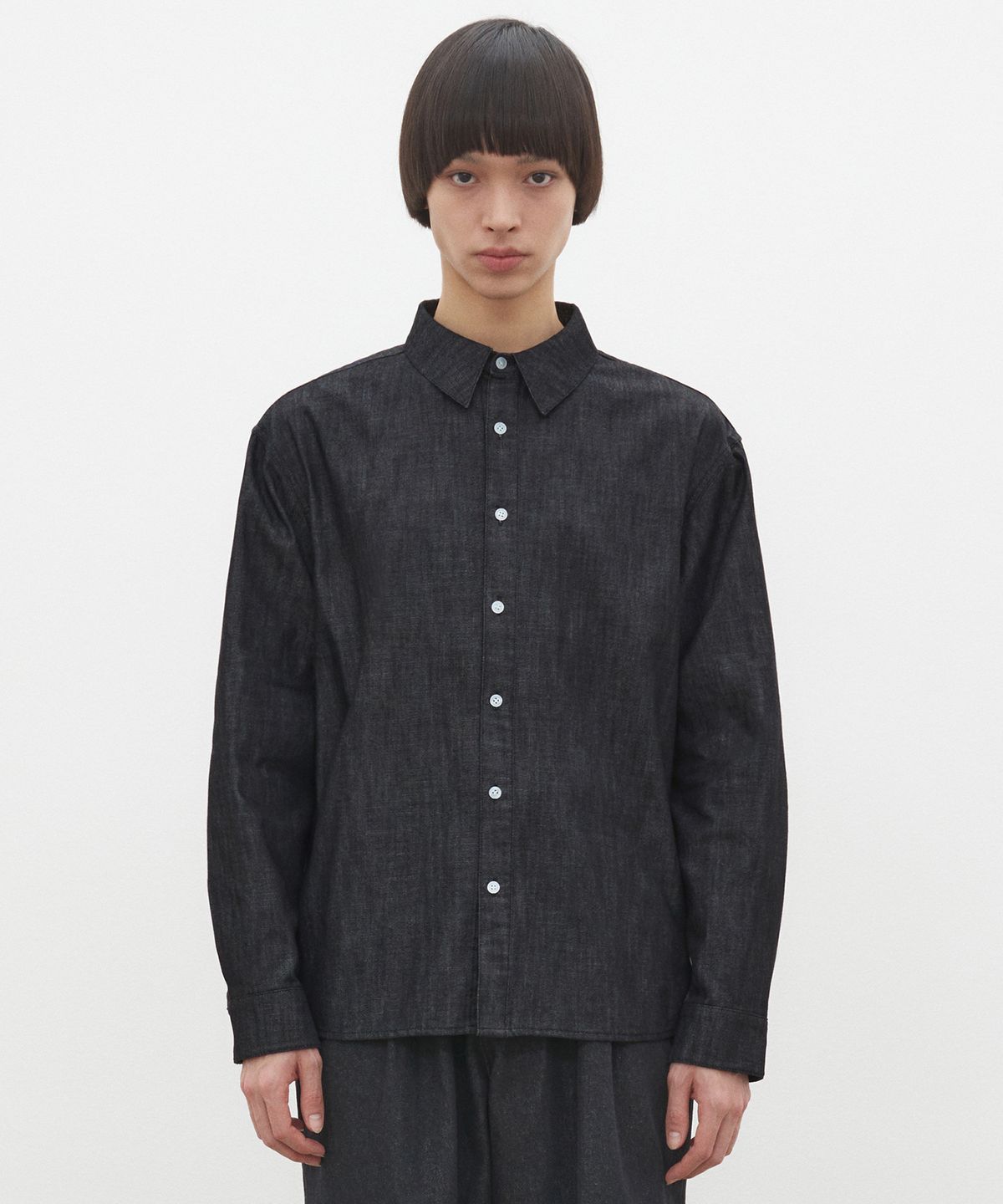 데케트(DECET) Denim Shirts DCSH001Black