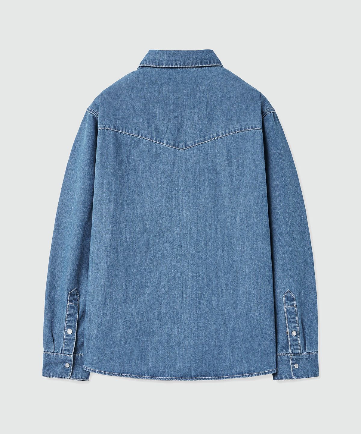 데케트(DECET) Western Denim Shirts DCSH002LightBlue