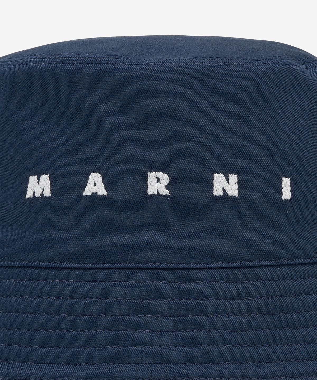 마르니(MARNI) 로고 버킷햇 - 잉크 / CLZC0110S0UTC31100B80