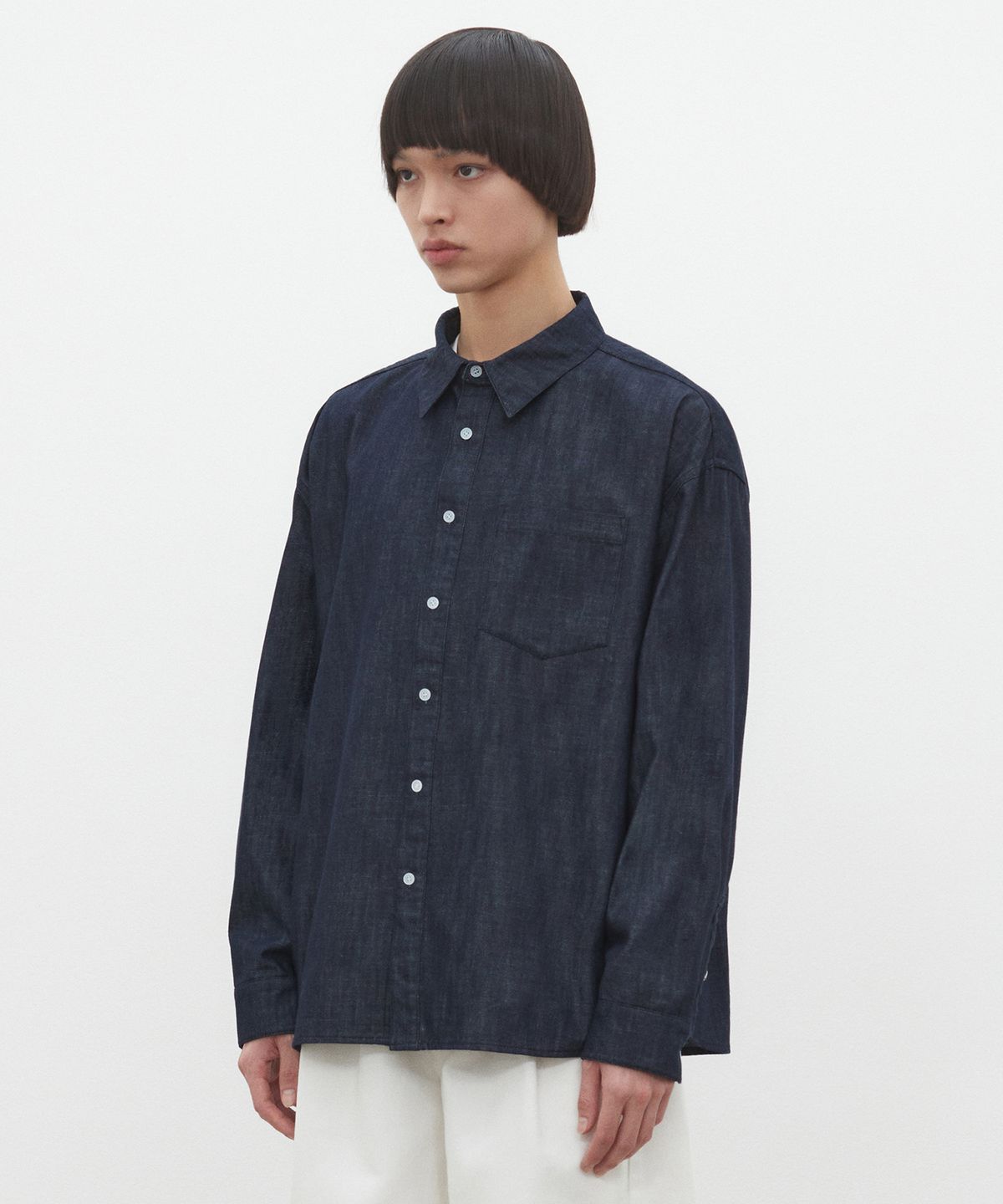 데케트(DECET) Over Denim Shirts DCSH003Indigo