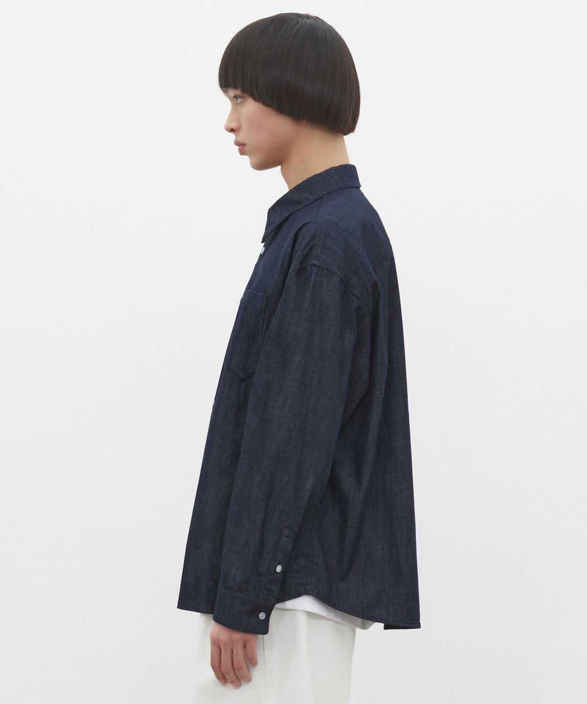 데케트(DECET) Over Denim Shirts DCSH003Indigo