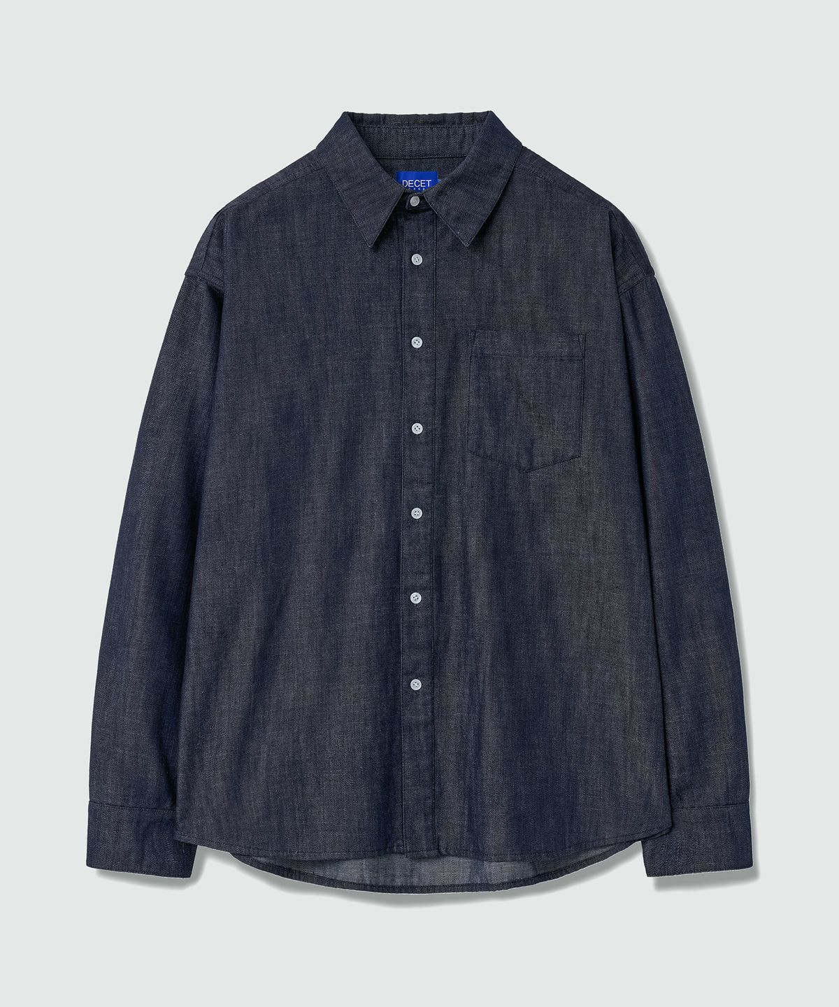 데케트(DECET) Over Denim Shirts DCSH003Indigo