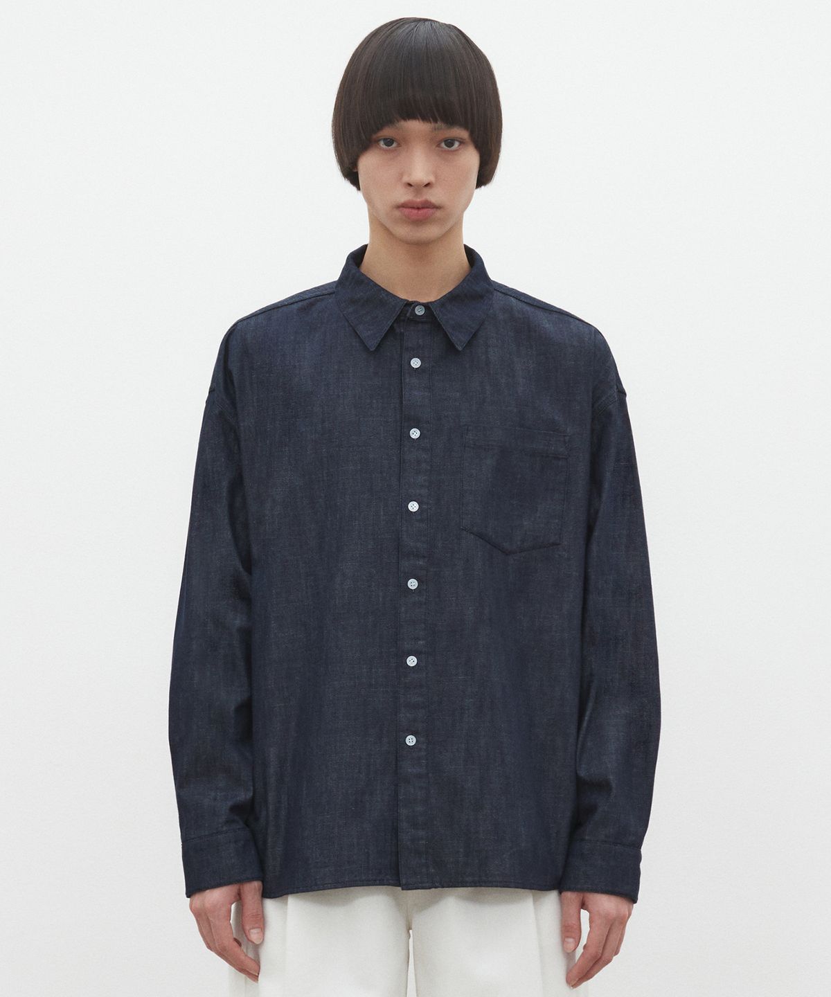 데케트(DECET) Over Denim Shirts DCSH003Indigo